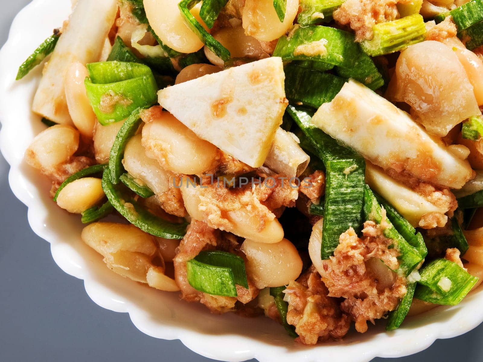 Beans Salad with onion