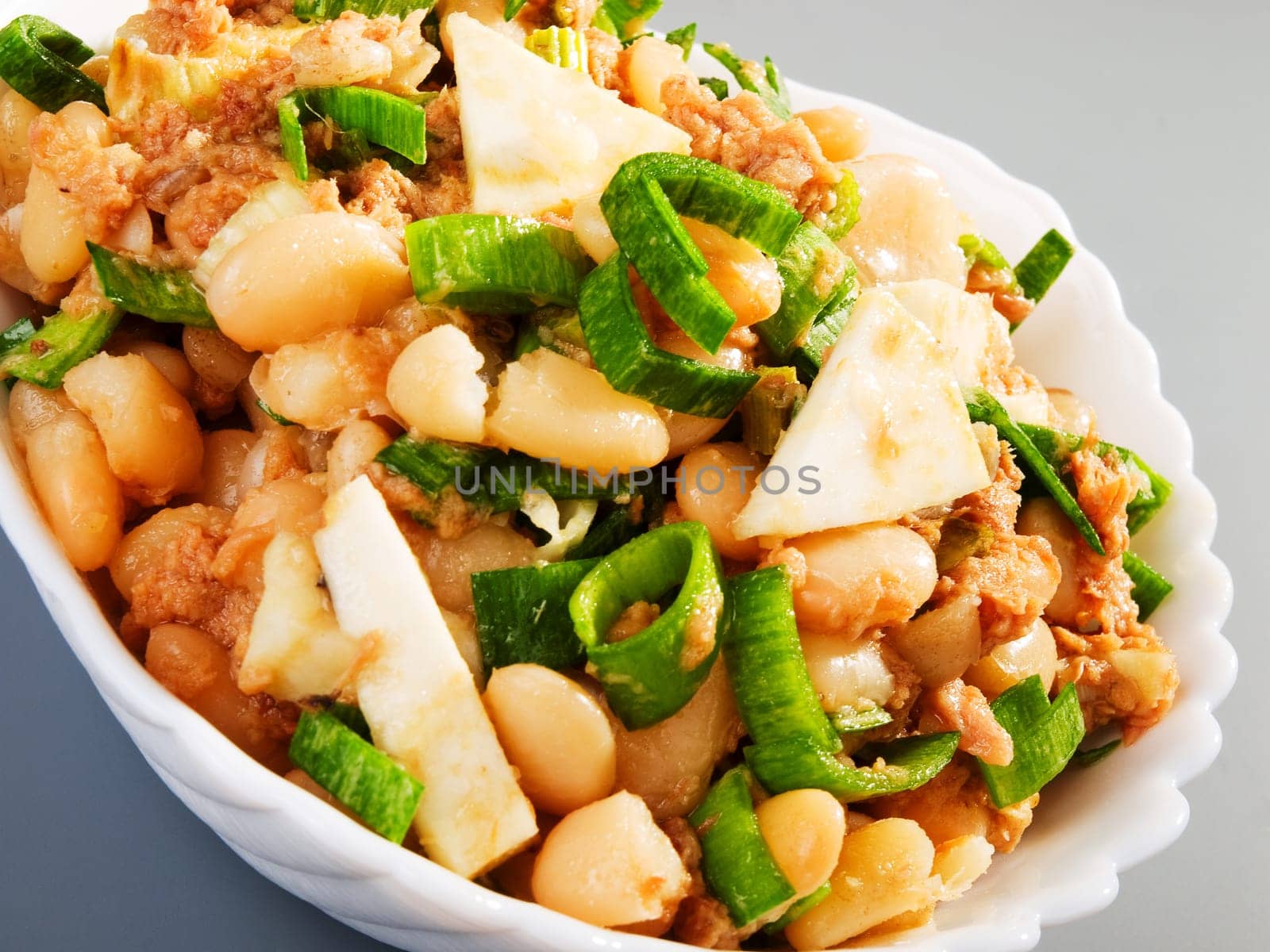 Beans Salad with onion