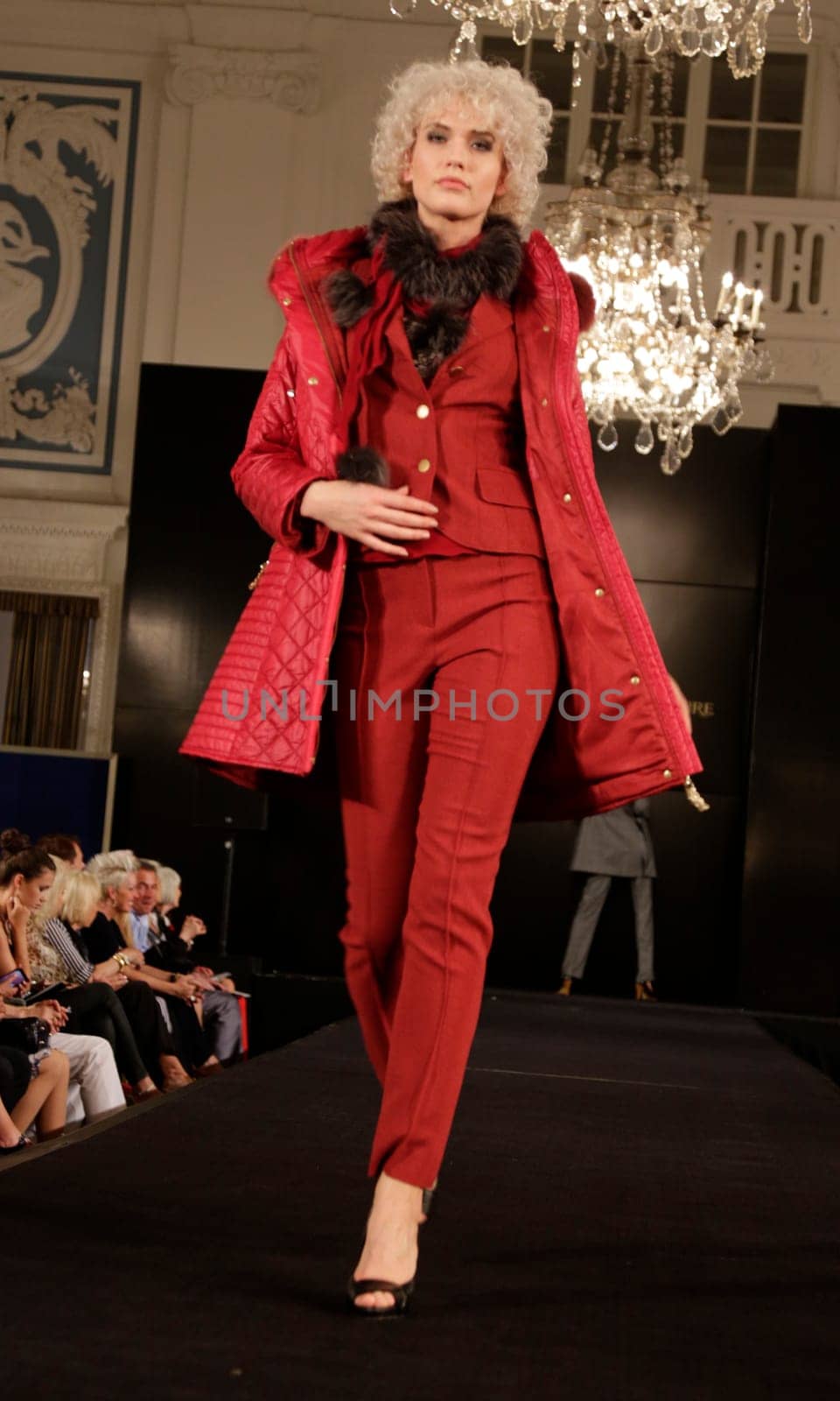 Models at the Liz Malraux Fashion Show 2015 in Hamburg