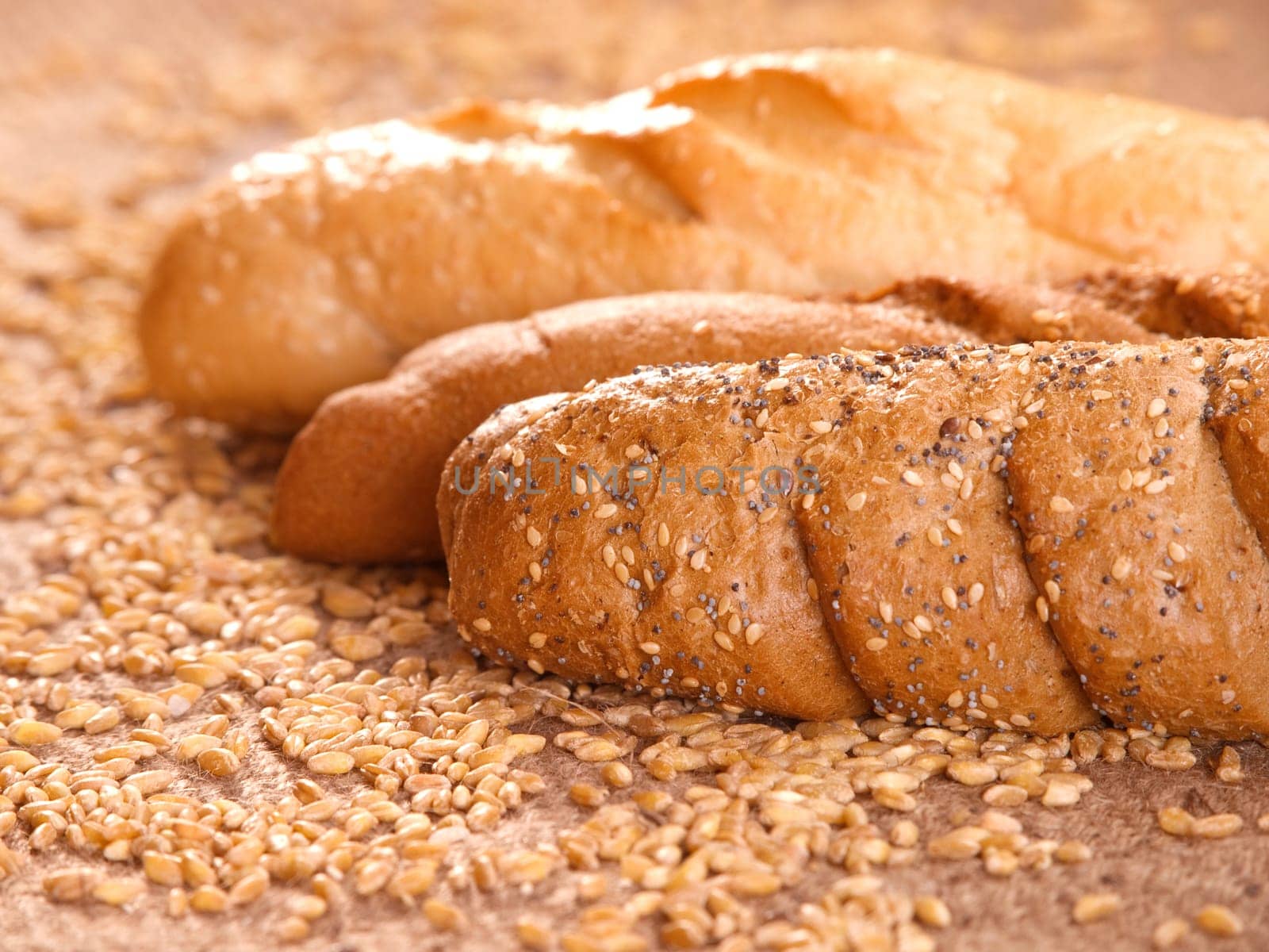 Bread and wheat
