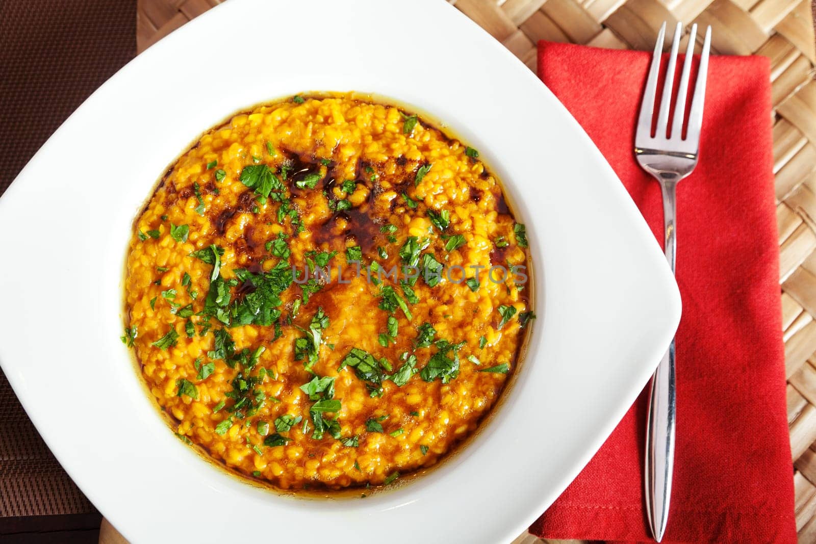Famous Indian dish Moong dal