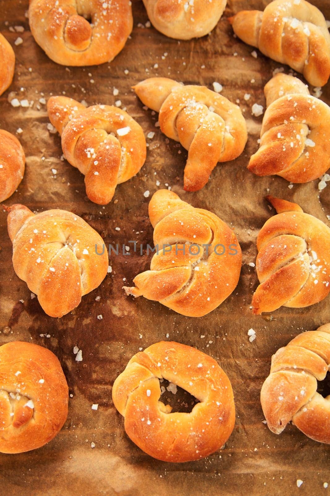 Homemade pretzels