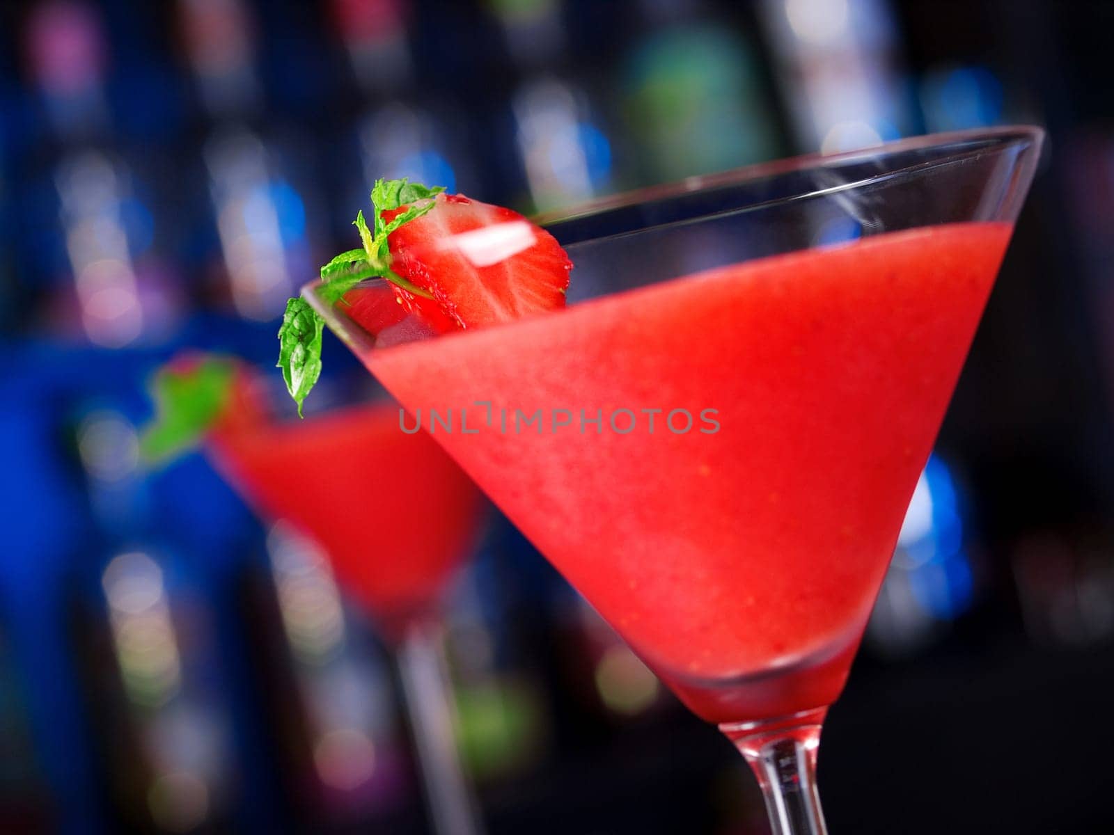 Ingredients for Strawberry Daiquiri