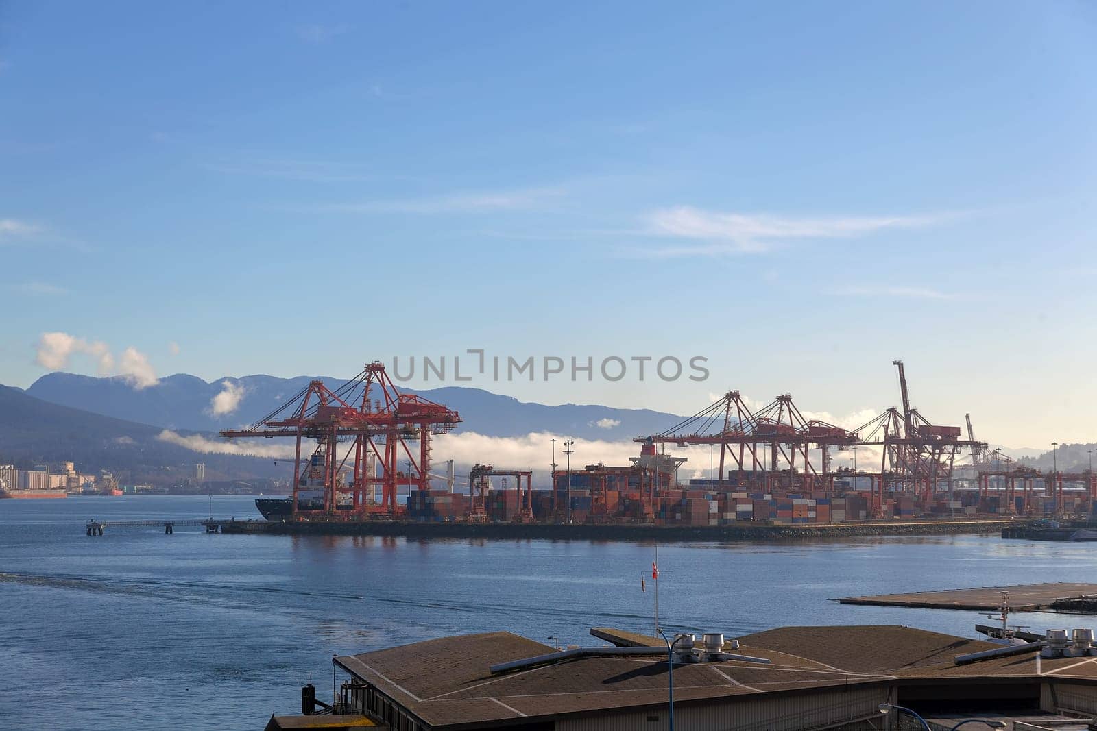 Port of Vancouver British Columbia Canada