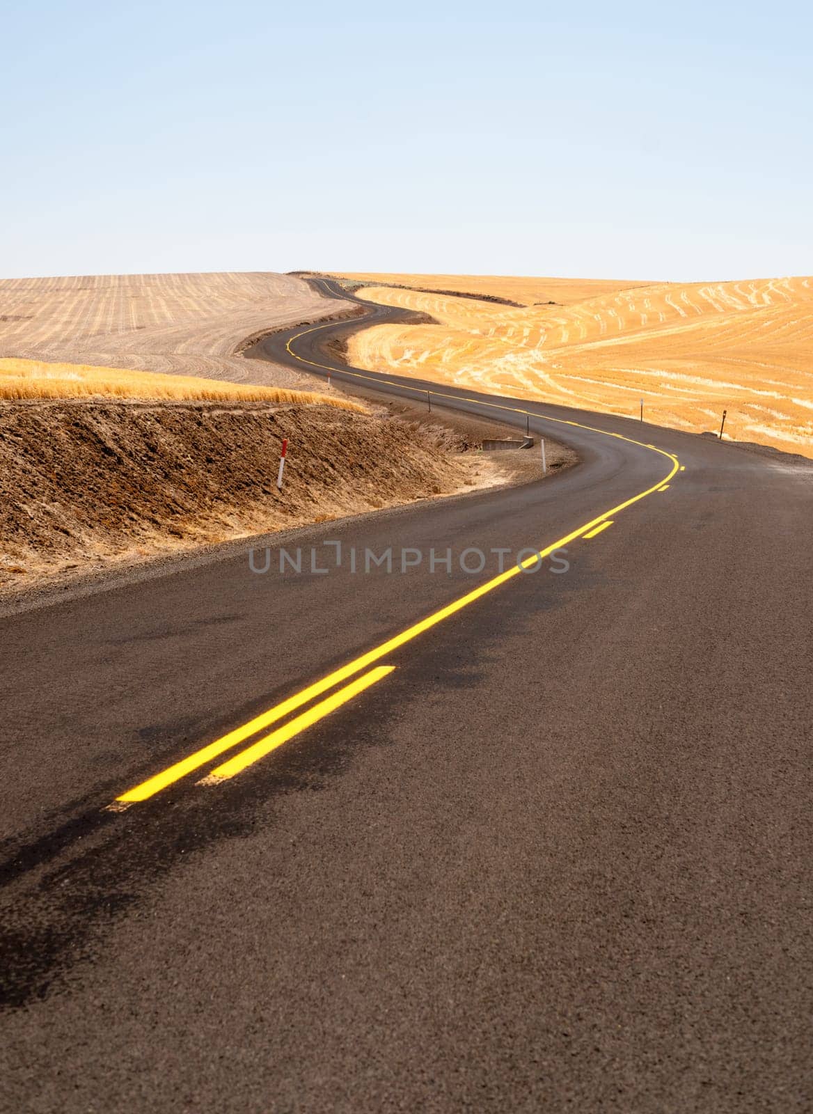It's 100 degrees today on the black asphalt traveling Oregon