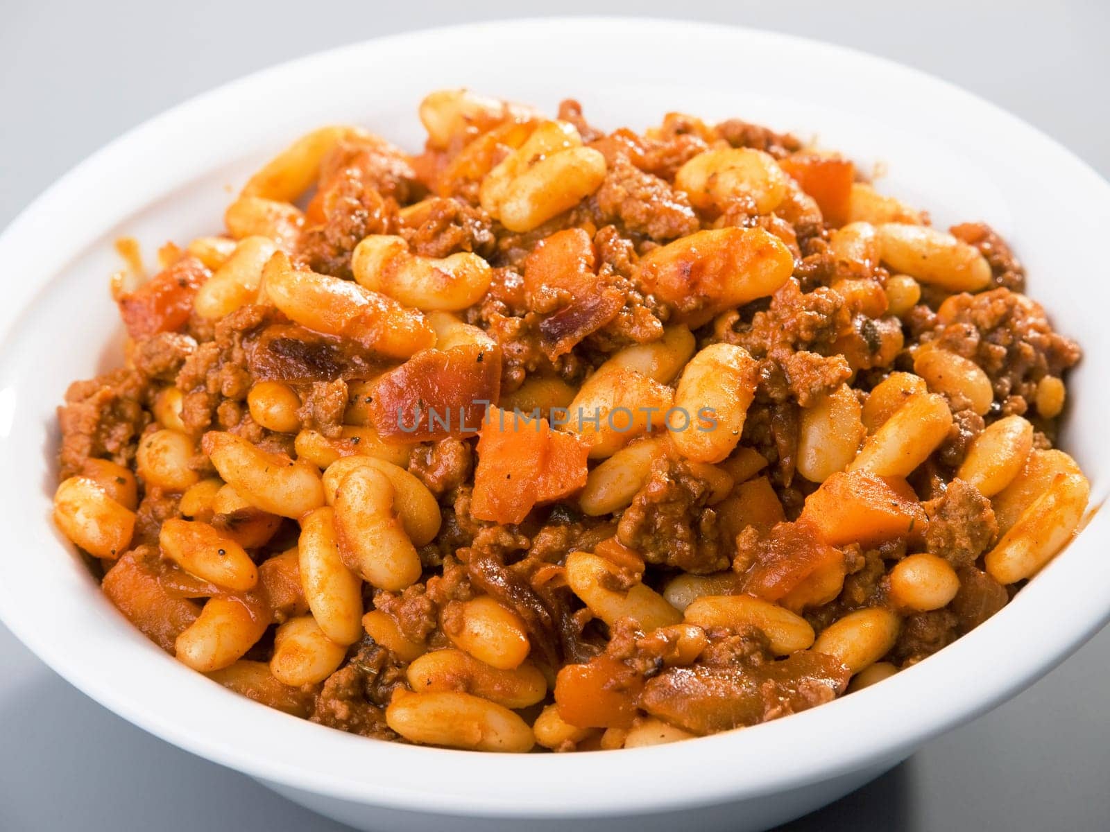 Chili con carne close-up