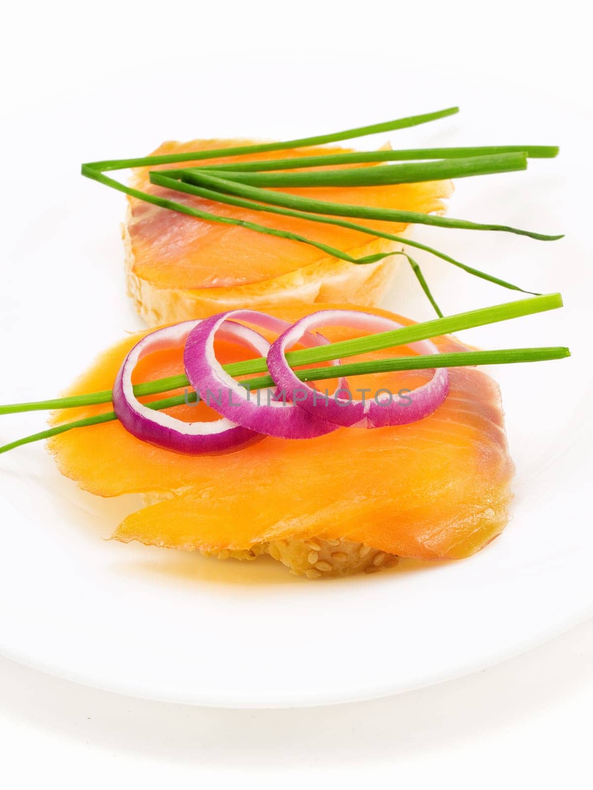 Sandwiches with Salmon