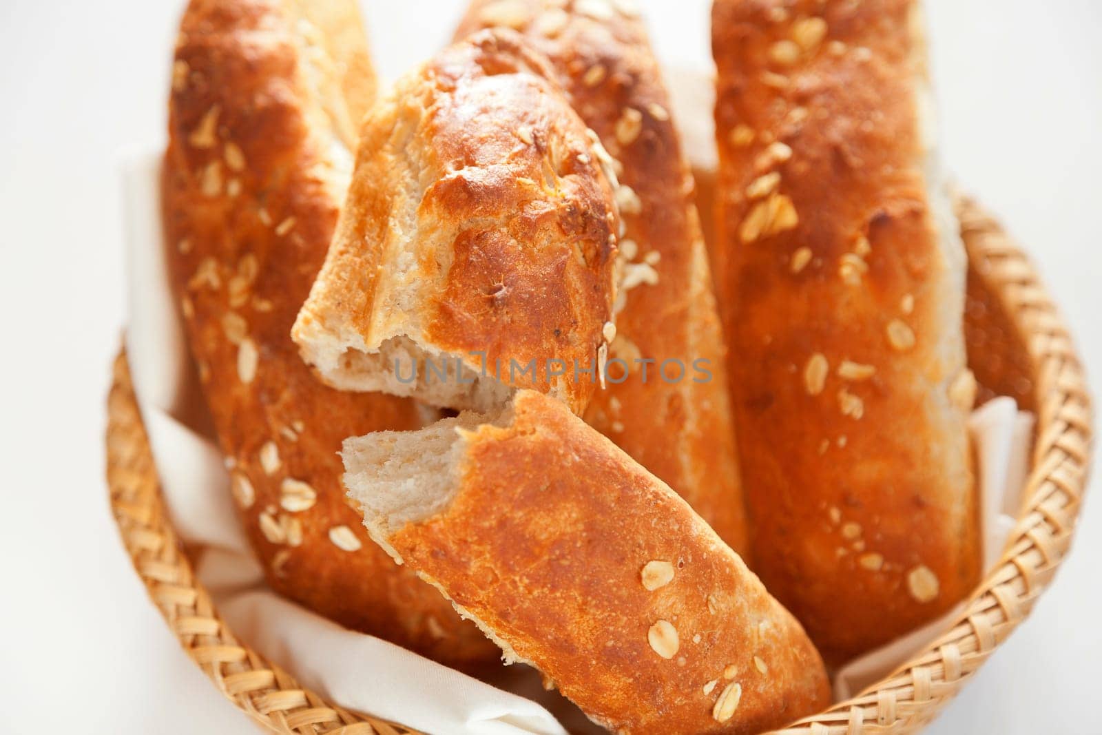 Homemade baguettes