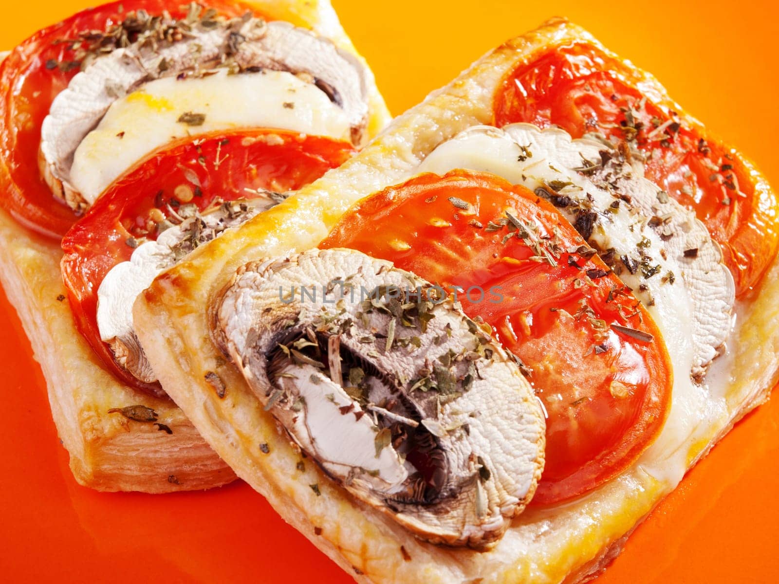 Tomato and cheese sandwich