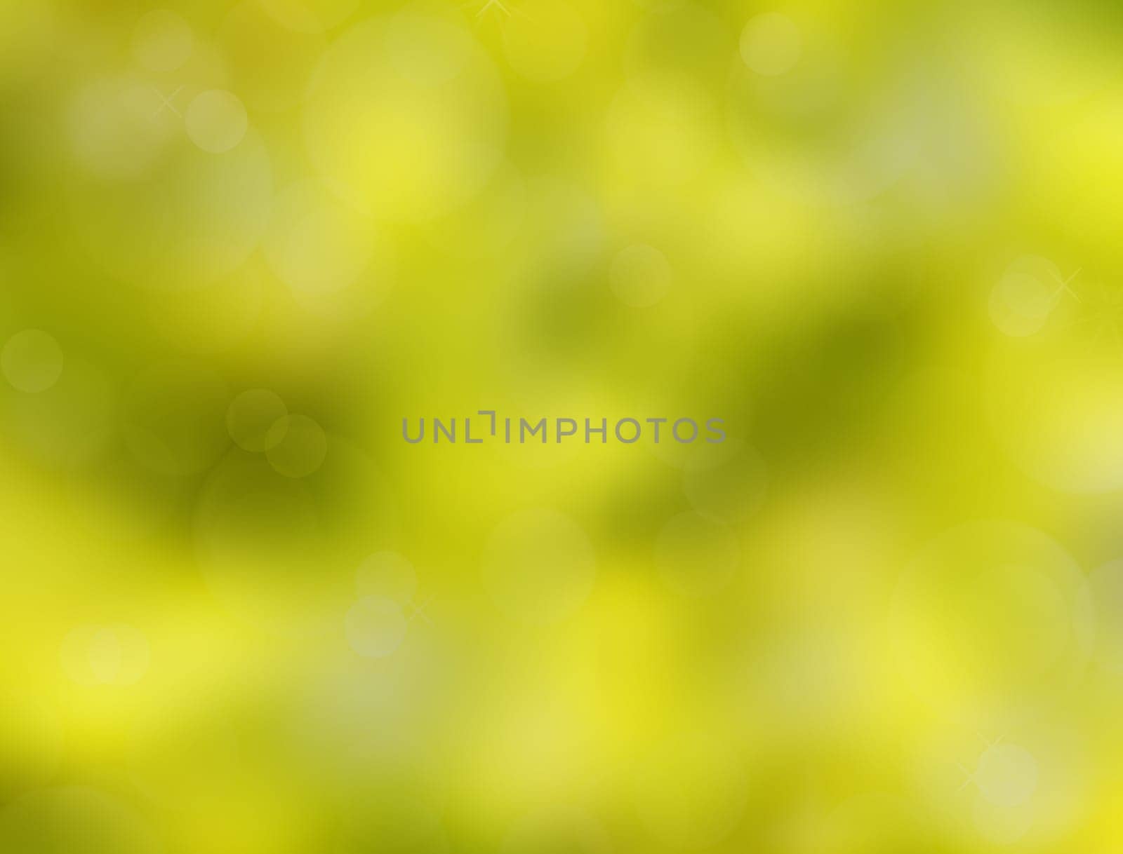 Green natural background of blurred plants with sunlight