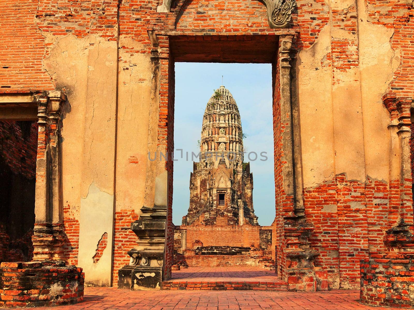 Wat Phra Mahathat ruins in Ayuthaya, Thailand