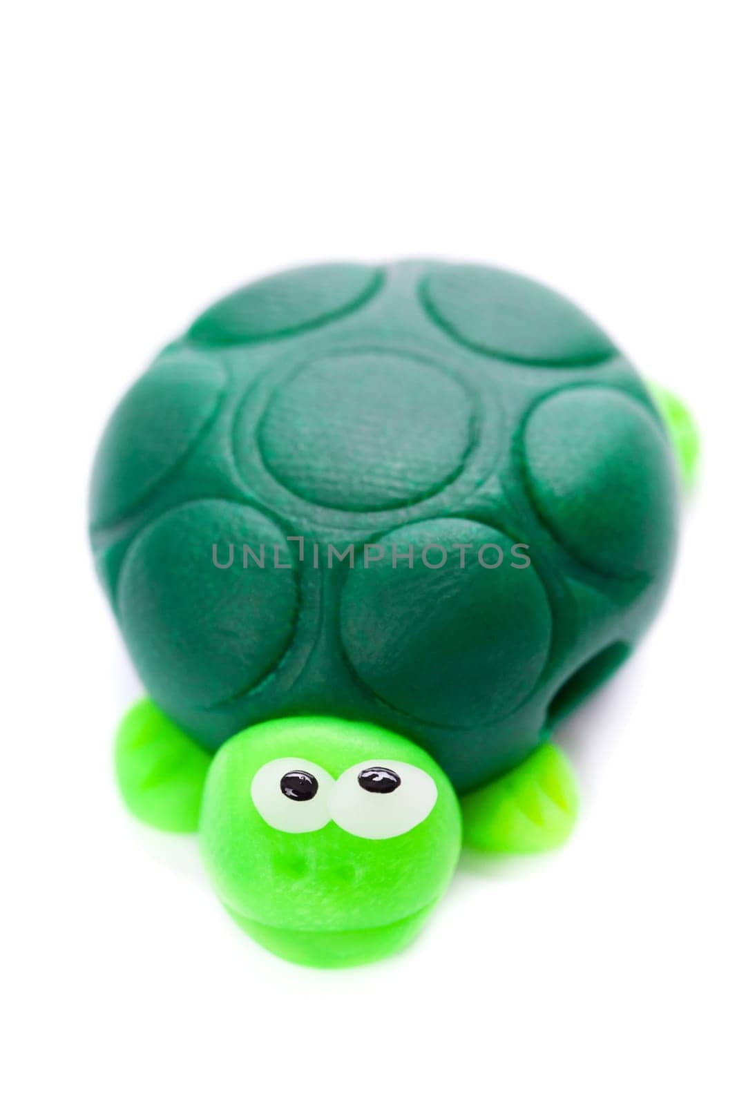 Turtle made of polymer clay