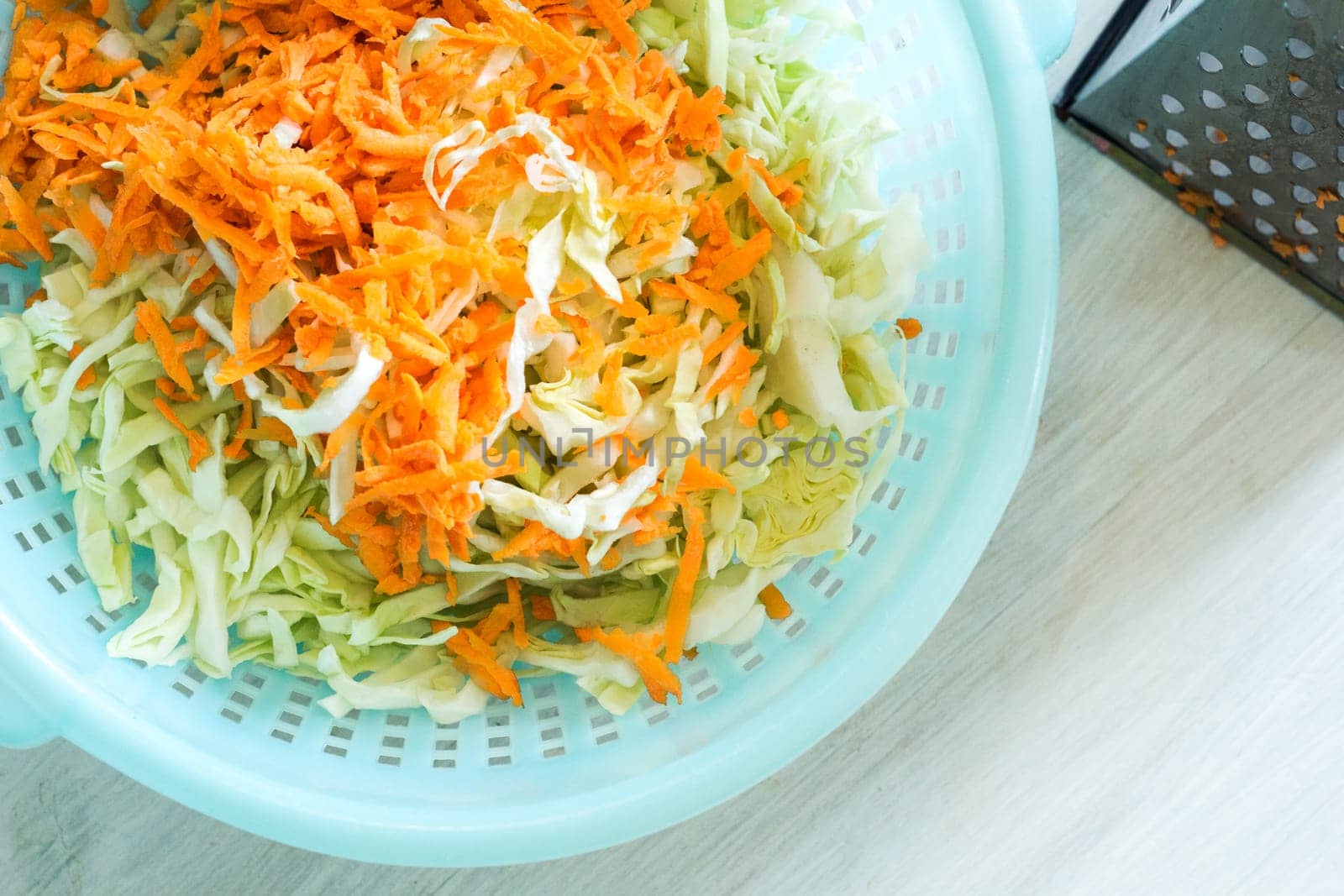 Preparation Coleslaw