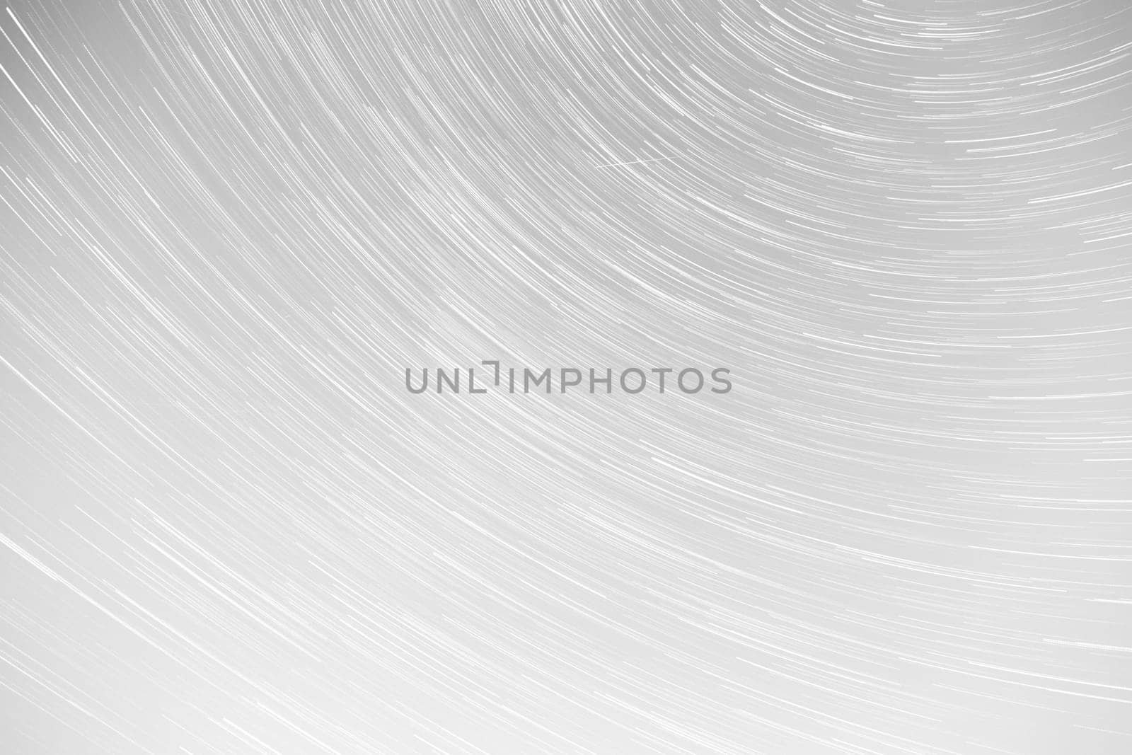 Star Trails with Grey Sky