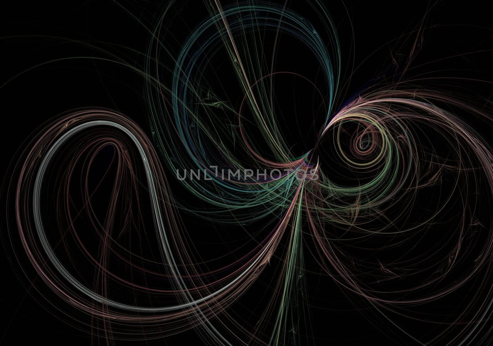 abstract fractal pattern can be used as background