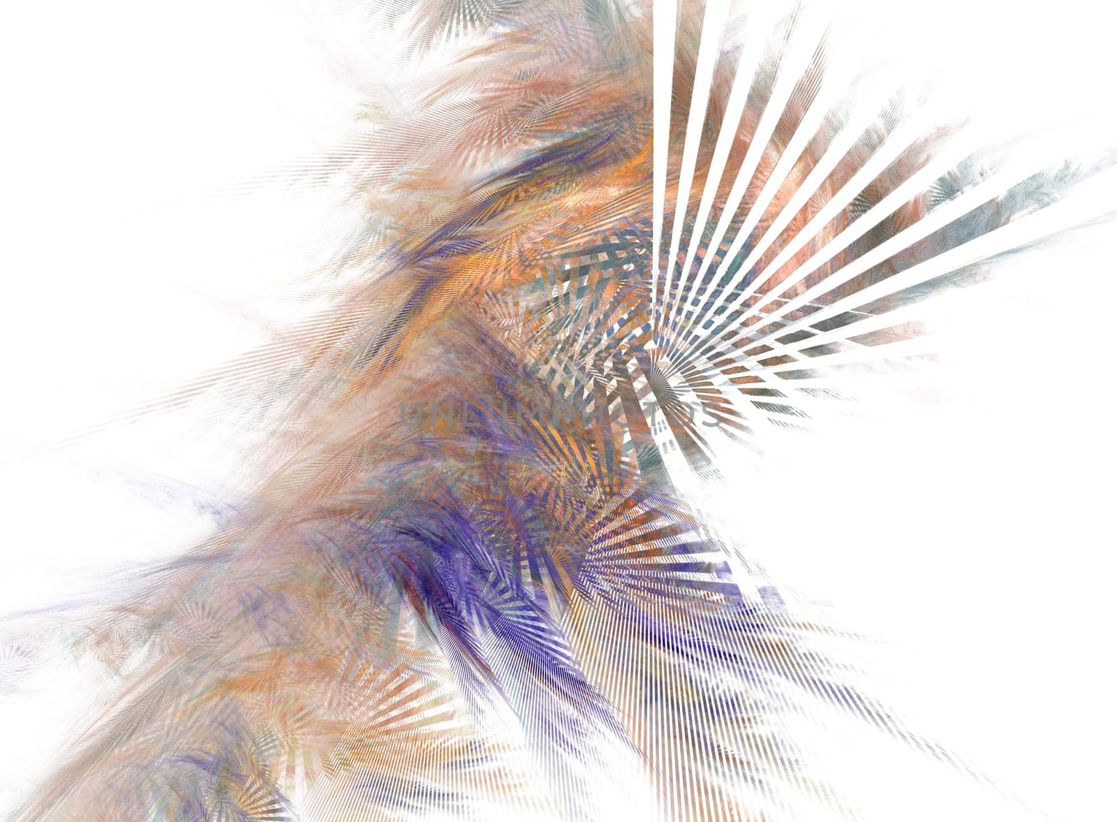 abstract fractal pattern can be used as background