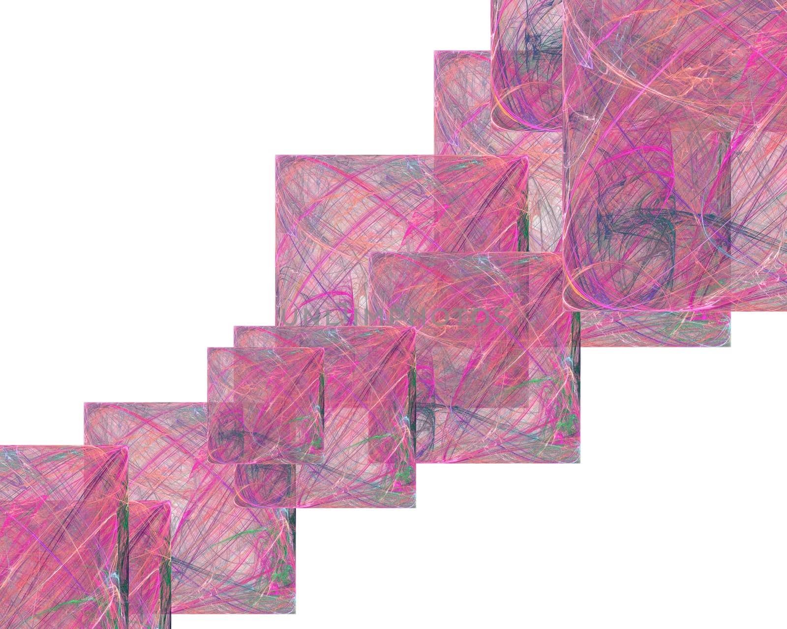 abstract fractal pattern can be used as background