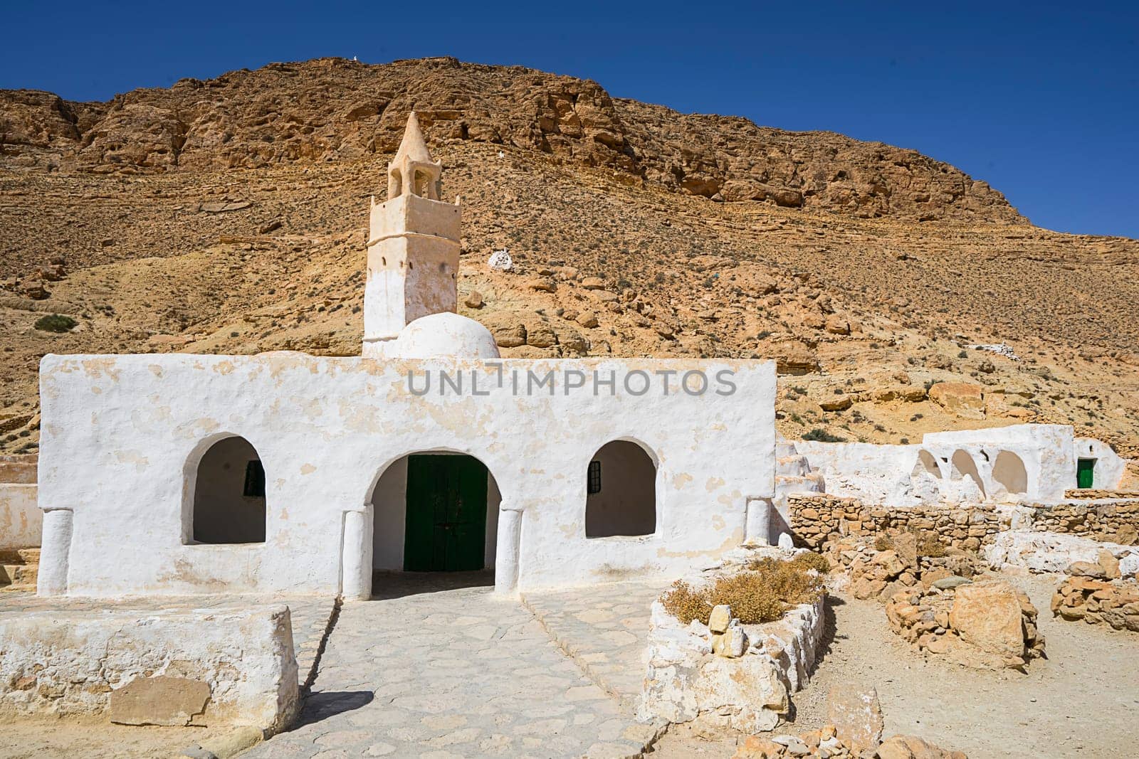 Jemaa Kedima Mosque in Chieni South Tunisia
