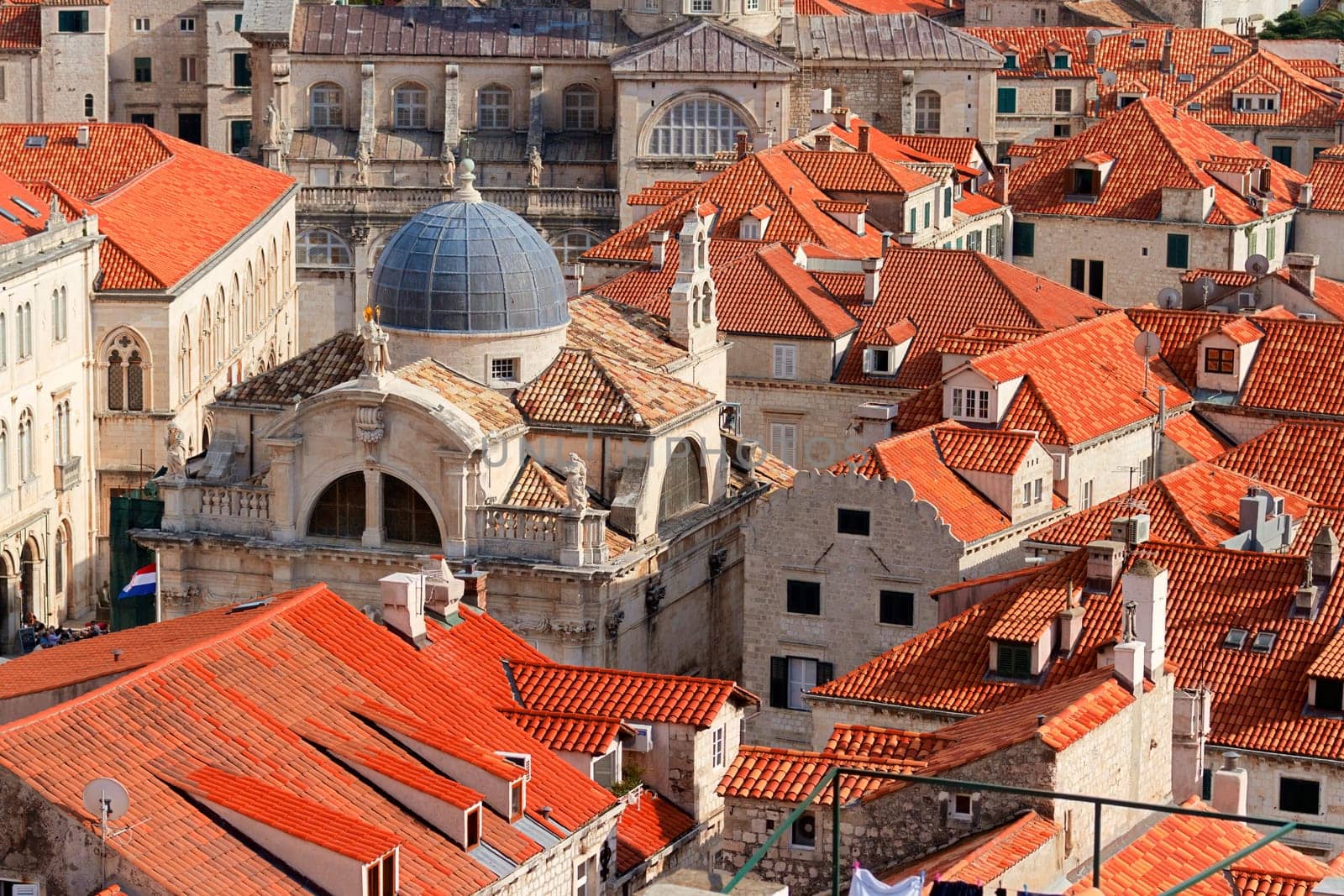 Fortress of Dubrovnik on the Adriatic Sea