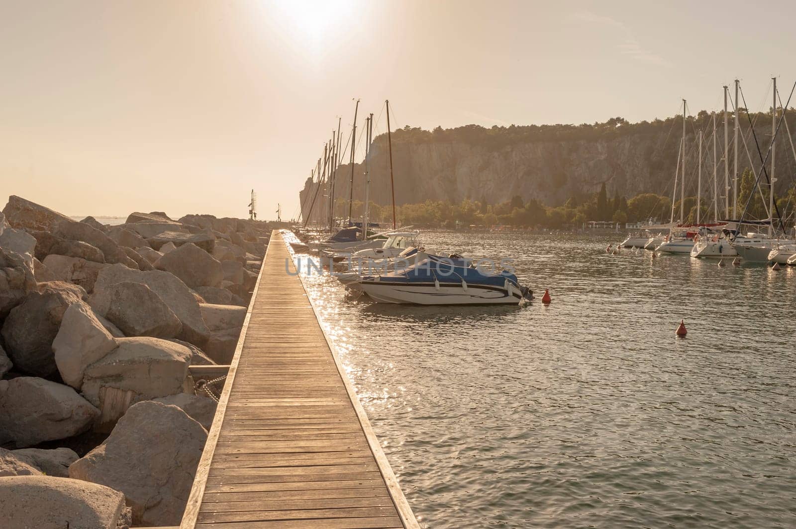 Sistiana, Trieste, Italy - July 28, 2015