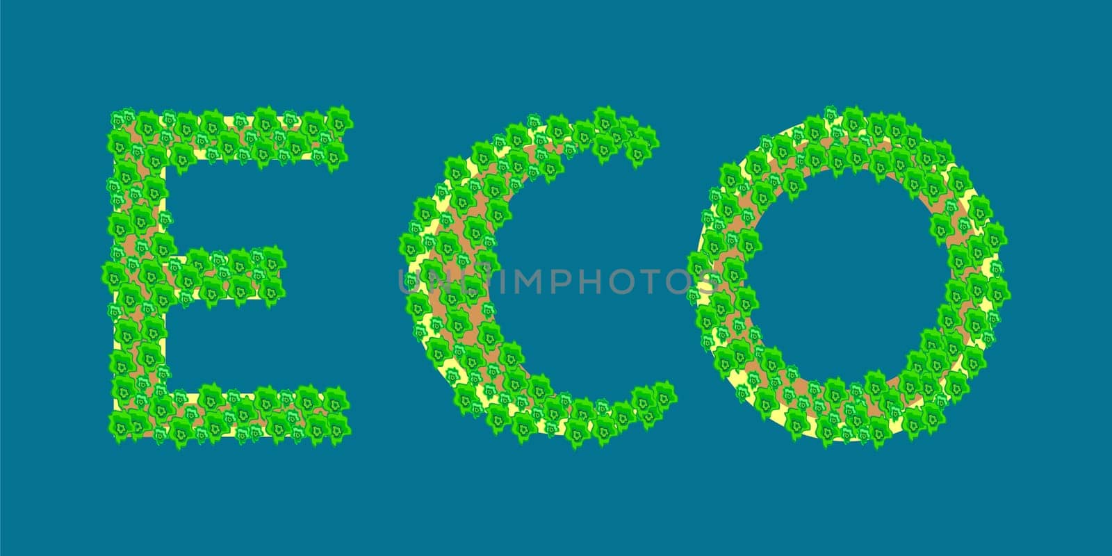 eco Tropical Islands that form the text