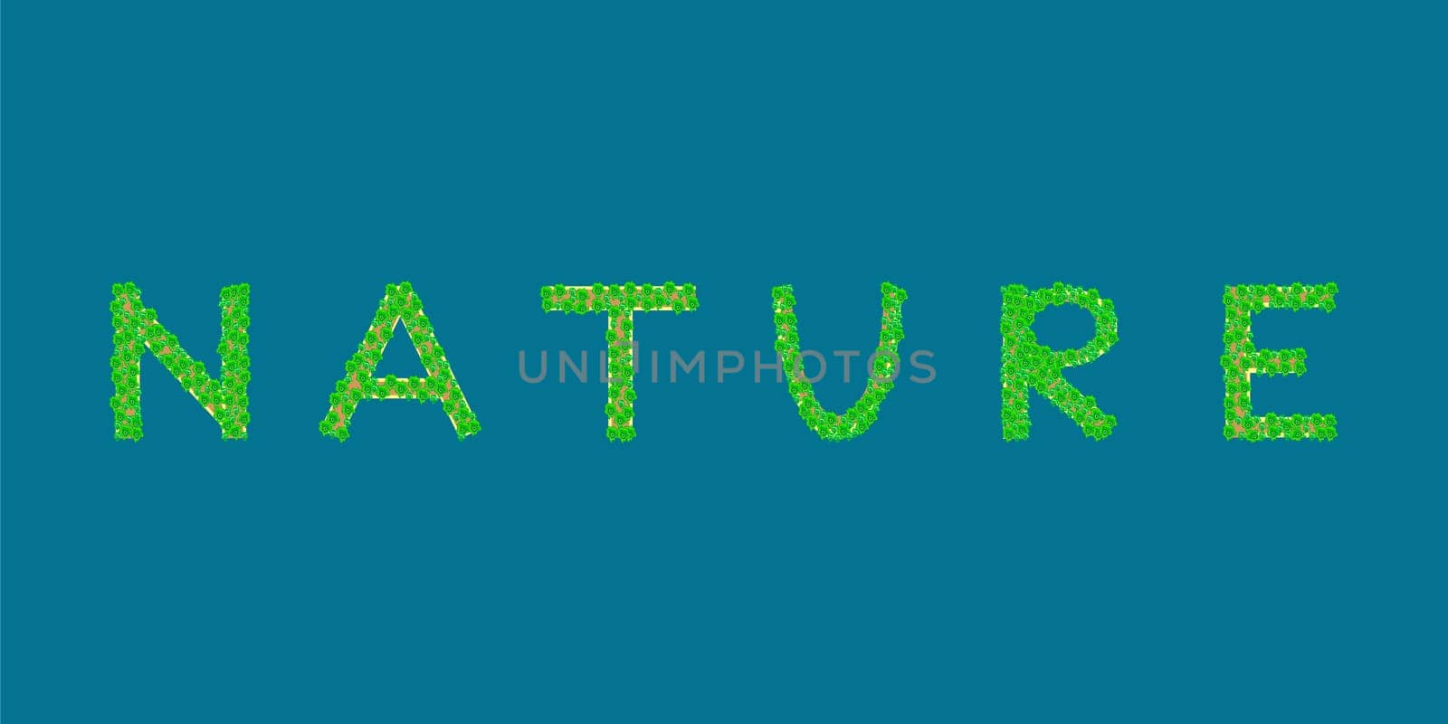 nature Tropical Islands that form the text