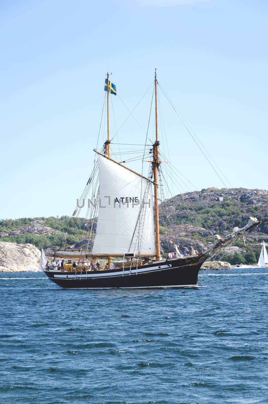 one old sail ship from sweden westcoast beutiful