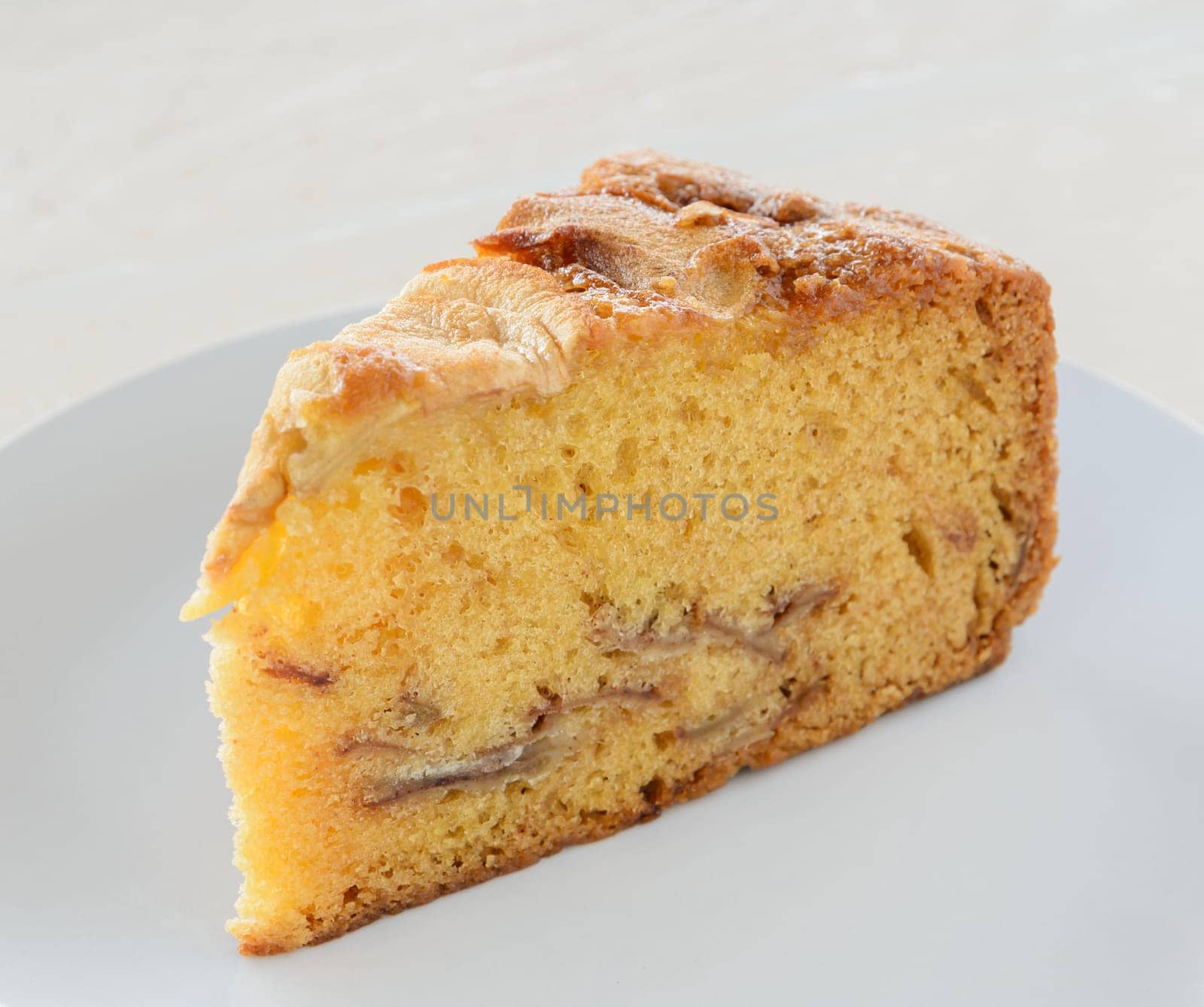 A piece of Apple Soft Cake