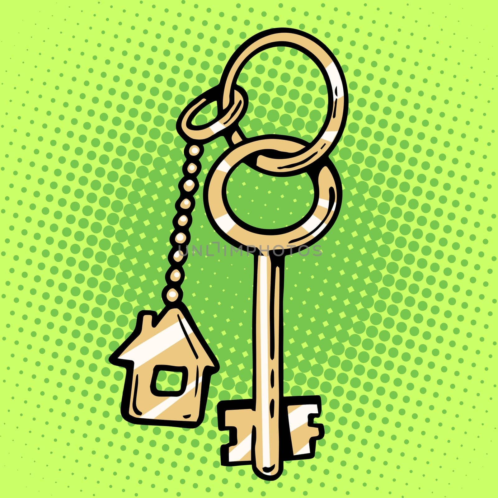 keychain house keys housewarming sale property symbol