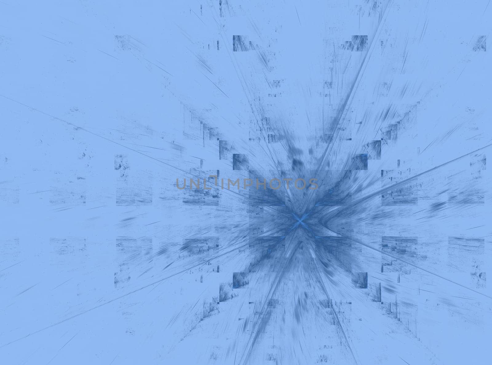 Abstract design on the subject of science, technology and design