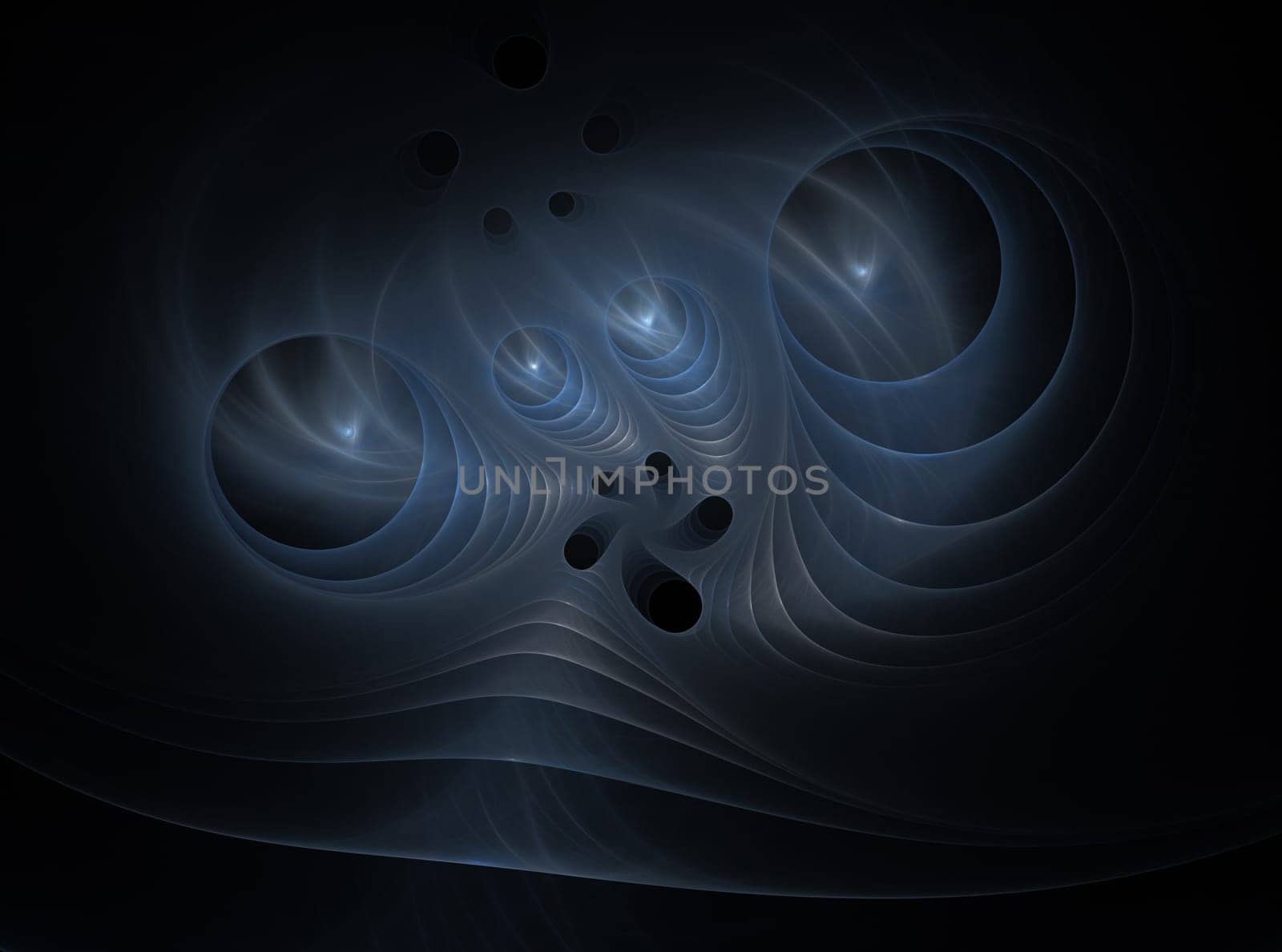 Abstract design on the subject of science, technology and design