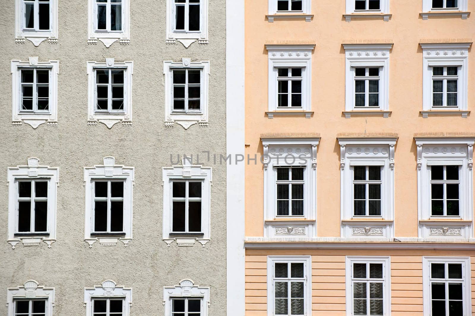Facade view in Salzburg