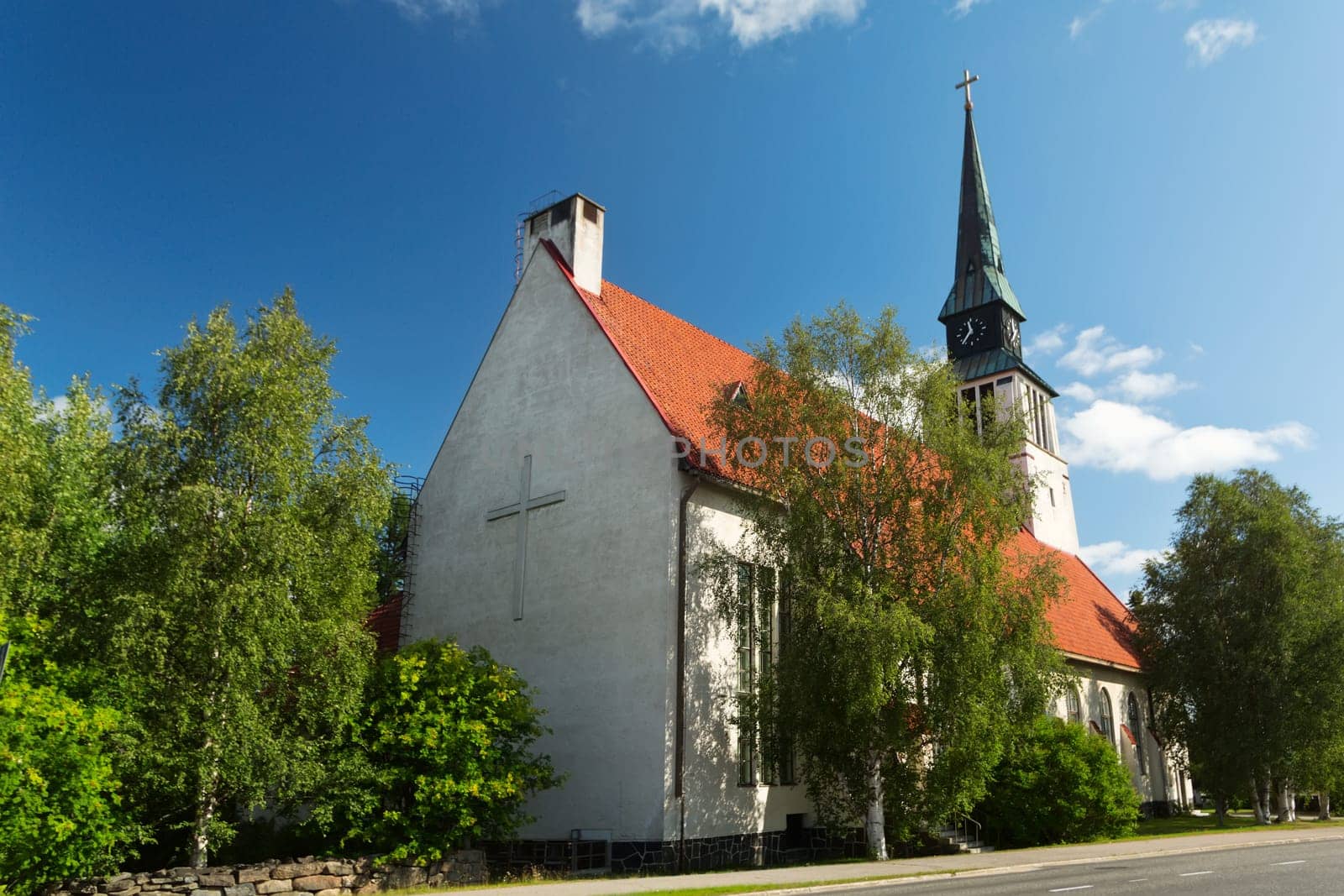 Provincial Catholic church in the north of Scandinavia.