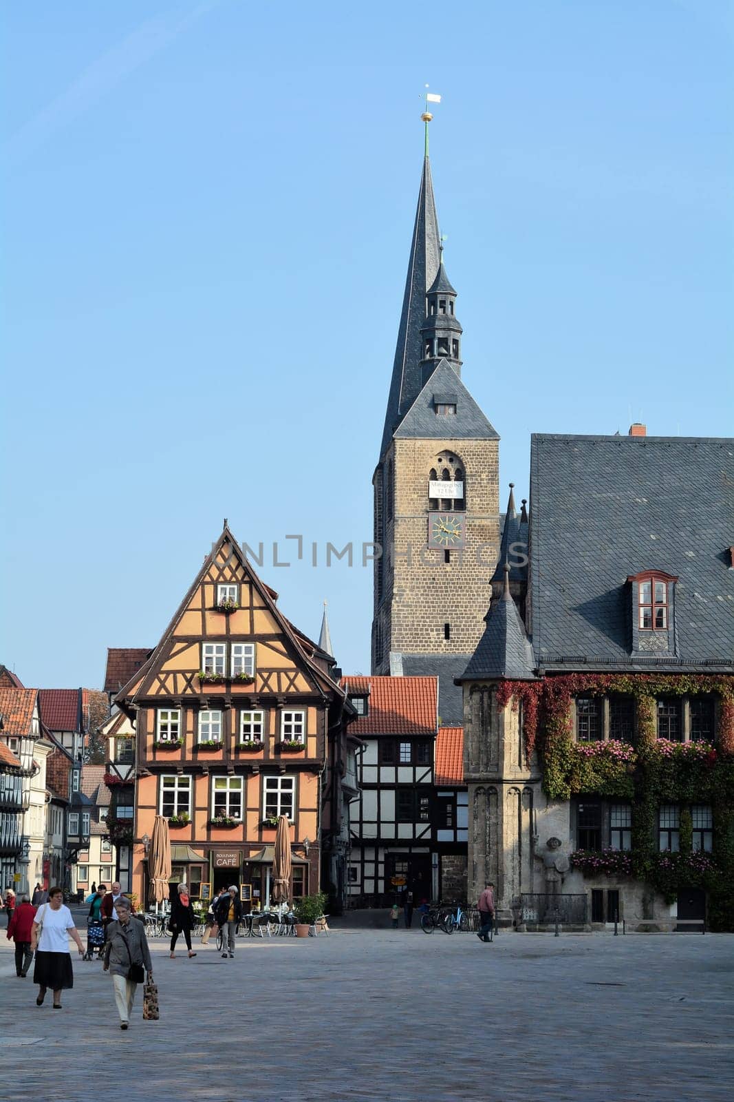 Market square in Quedlinburg