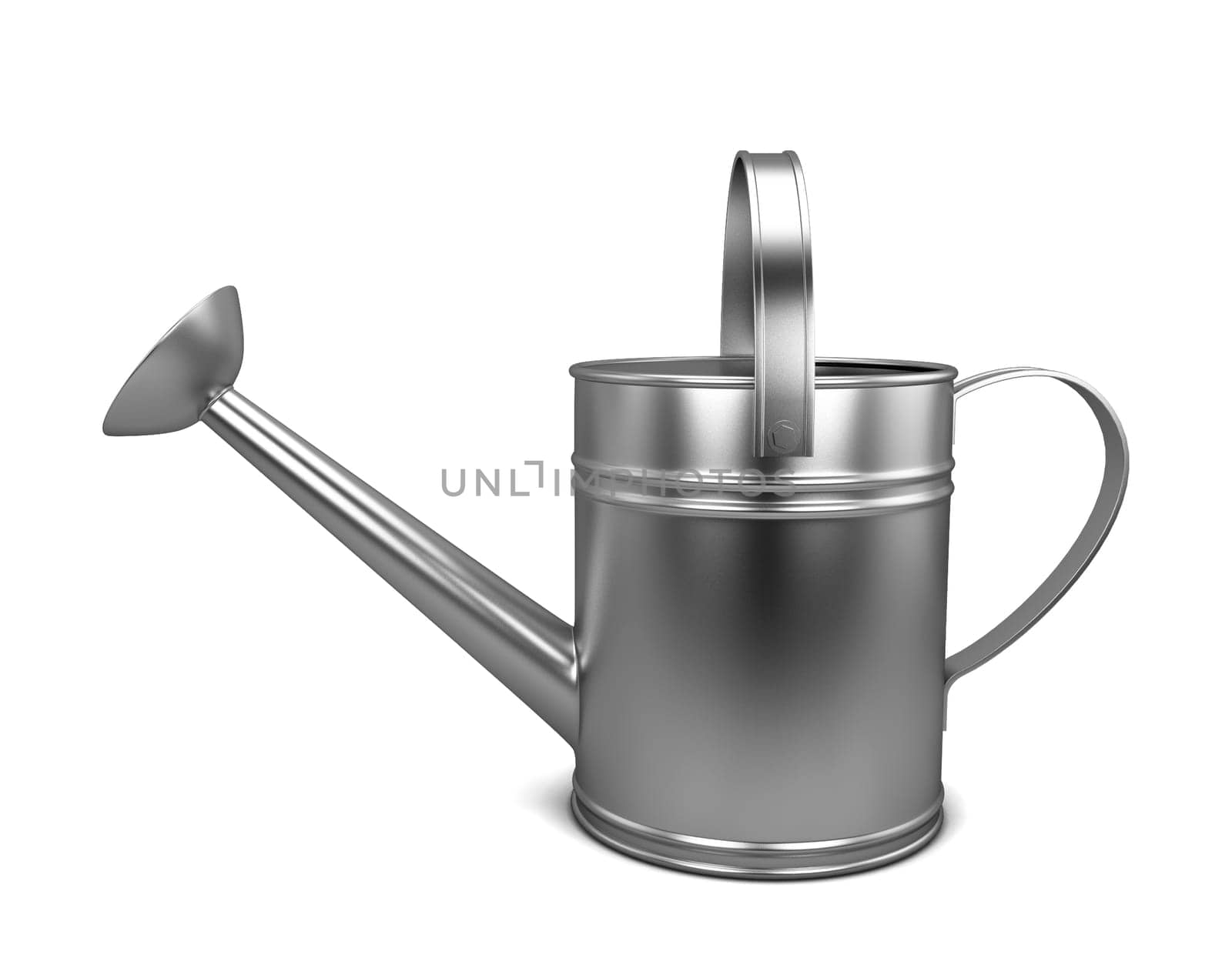 Watering can. 3d illustration isolated on white background