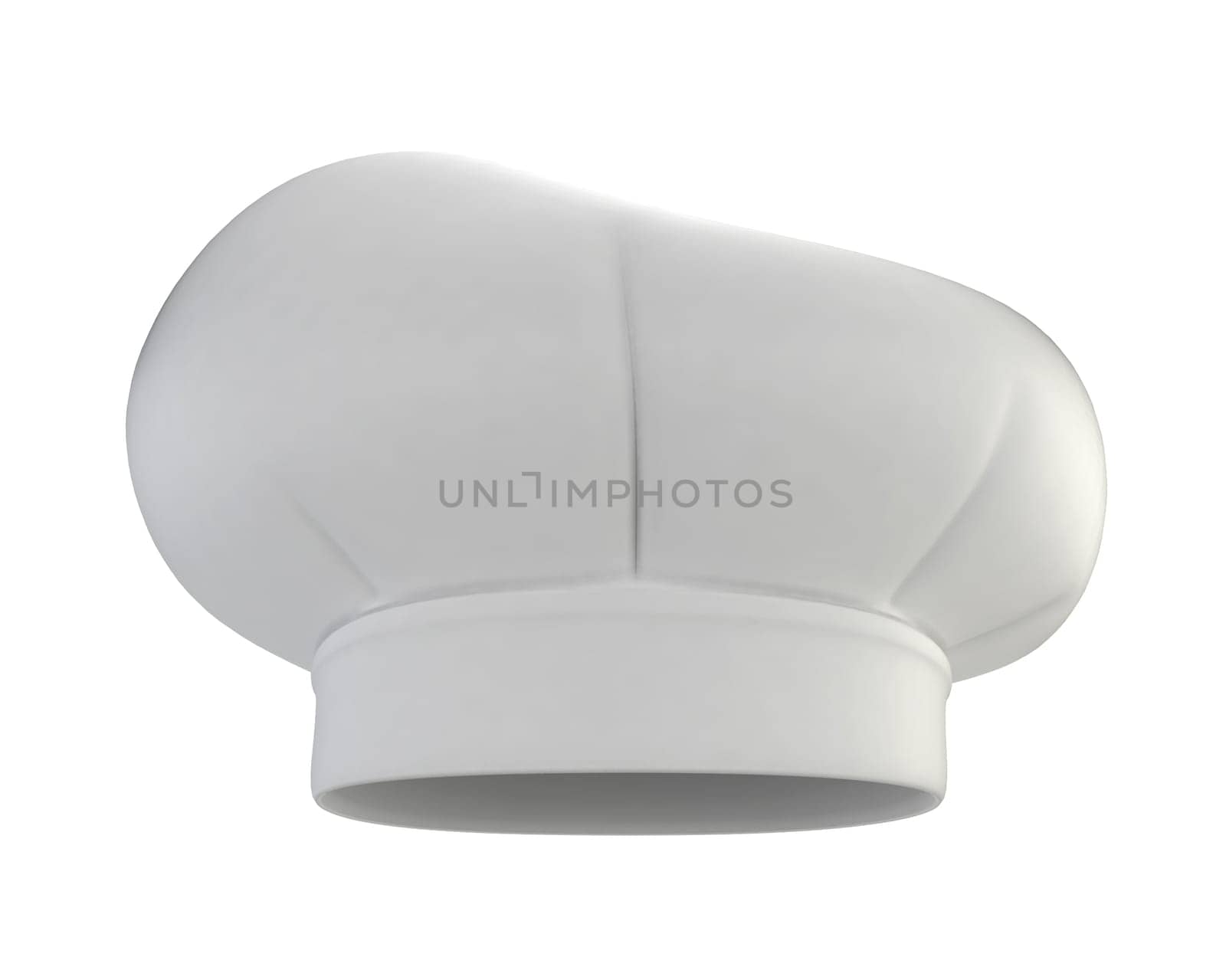 Chef hat. 3d illustration isolated on white background
