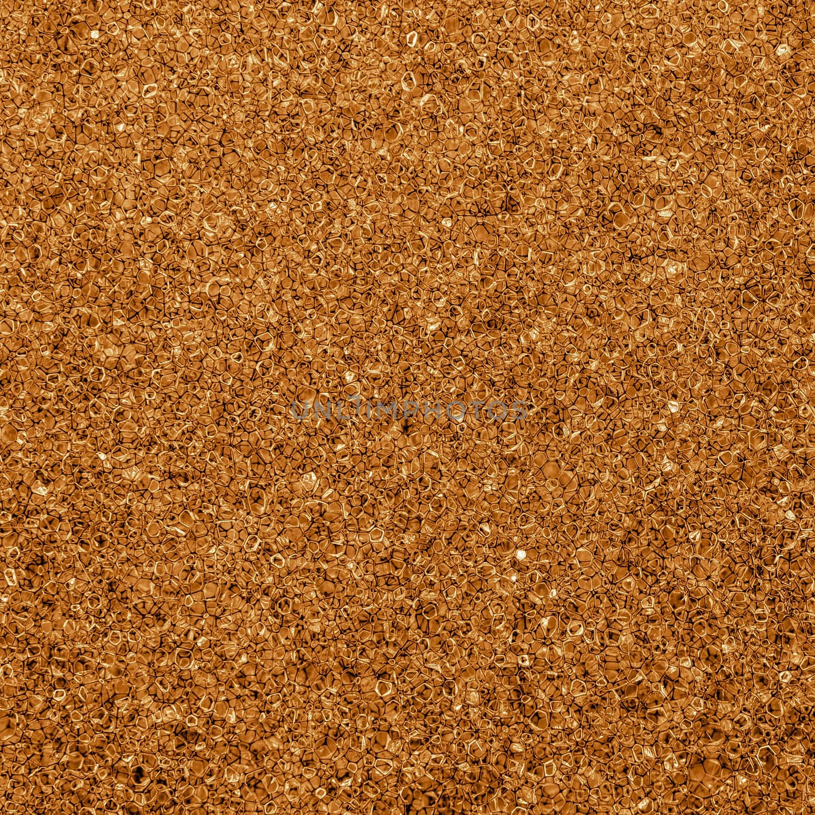 Texture from a foam taken in macro and color processed