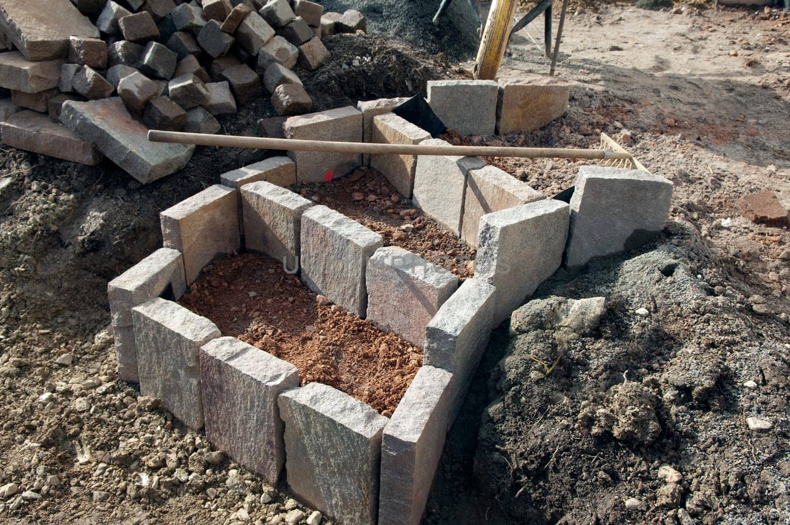 Garden staircase,garden path  Construction,Stairs