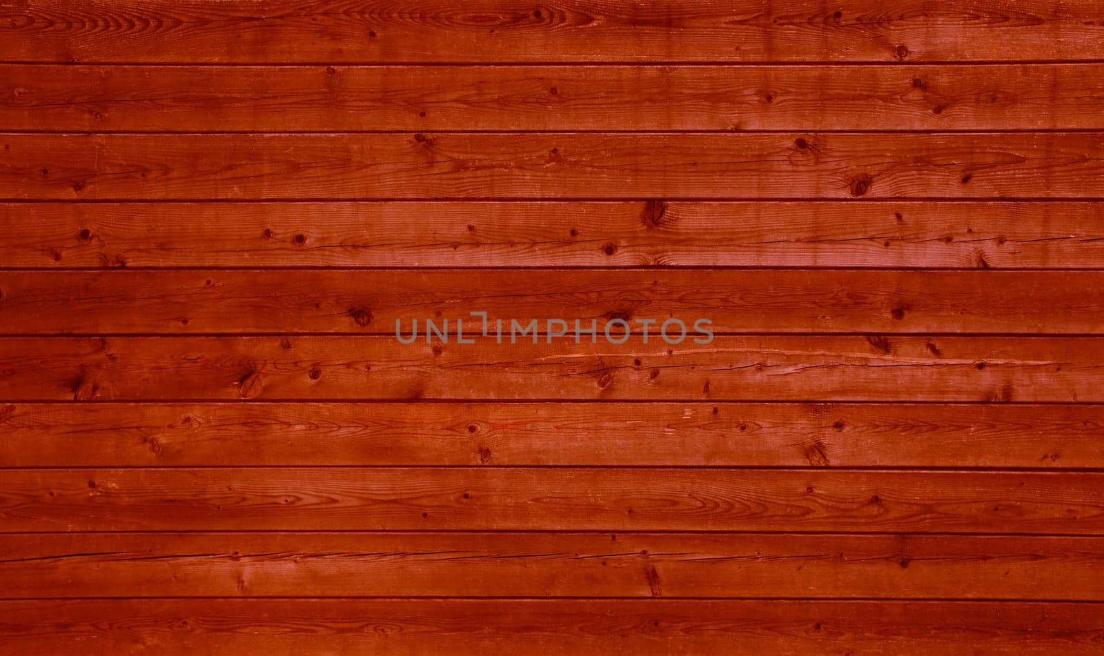 Background of a red wall of boards