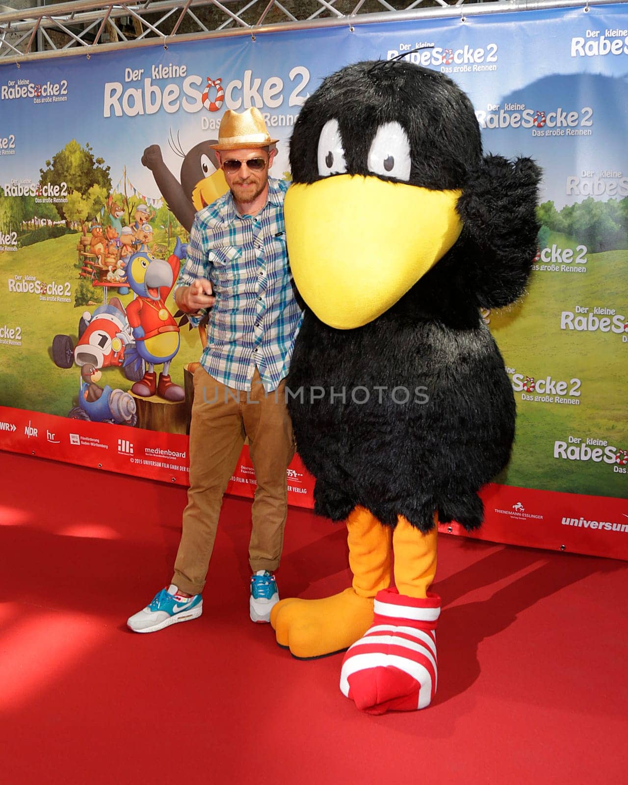 Jan Delay ,  Premiere of The Little Raven Sock 2 at Zeise Kino Hamburg on 16.08.2015