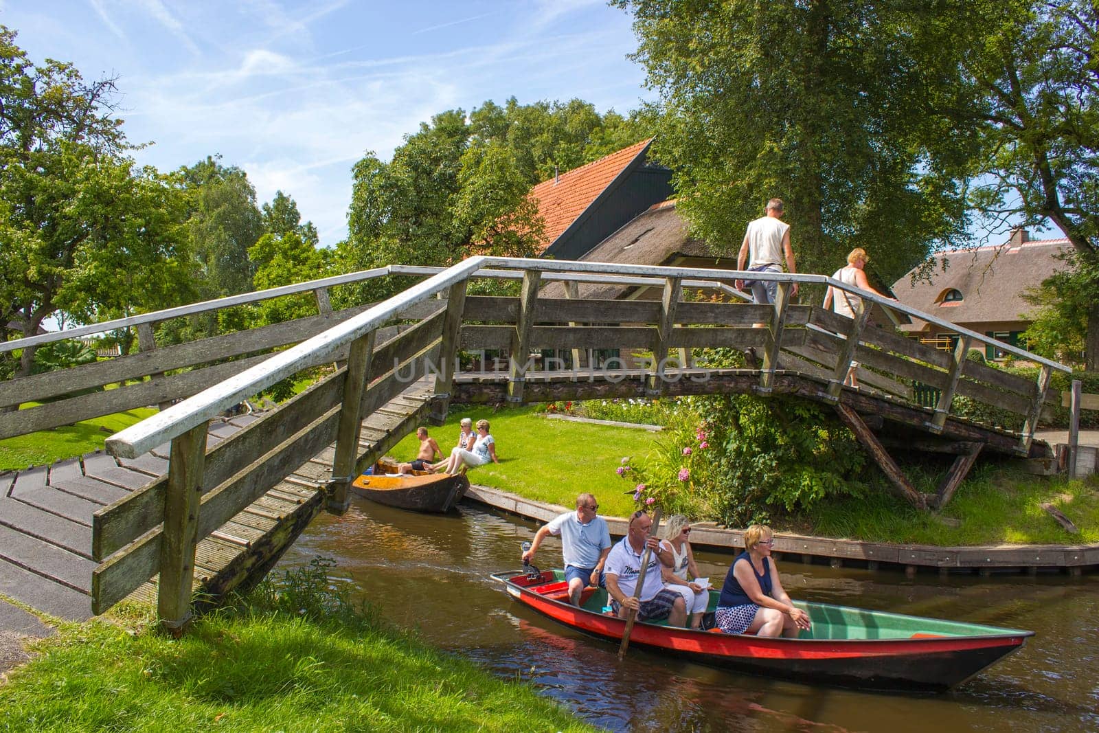 GIETHOORN, NETHERLANDS - AUGUST 05, 2015