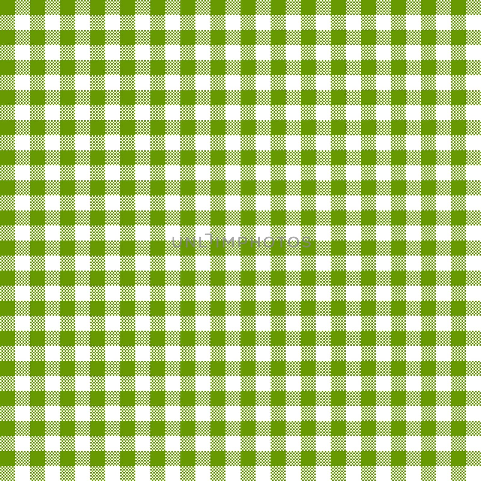 vintage checkered table cloth background colored green