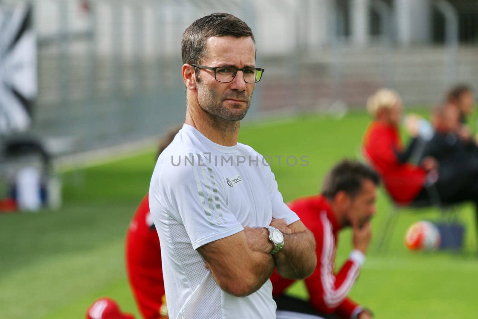 Michael Wiesinger,Trainer SV Elversberg,RL SW - 15/16 - SC Freiburg II vs SV Elversberg