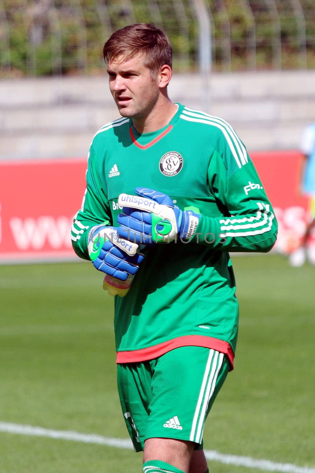 Morten Jensen,Goalkeeper,SV Elversberg,RL SW - 15/16 - SC Freiburg II vs SV Elversberg