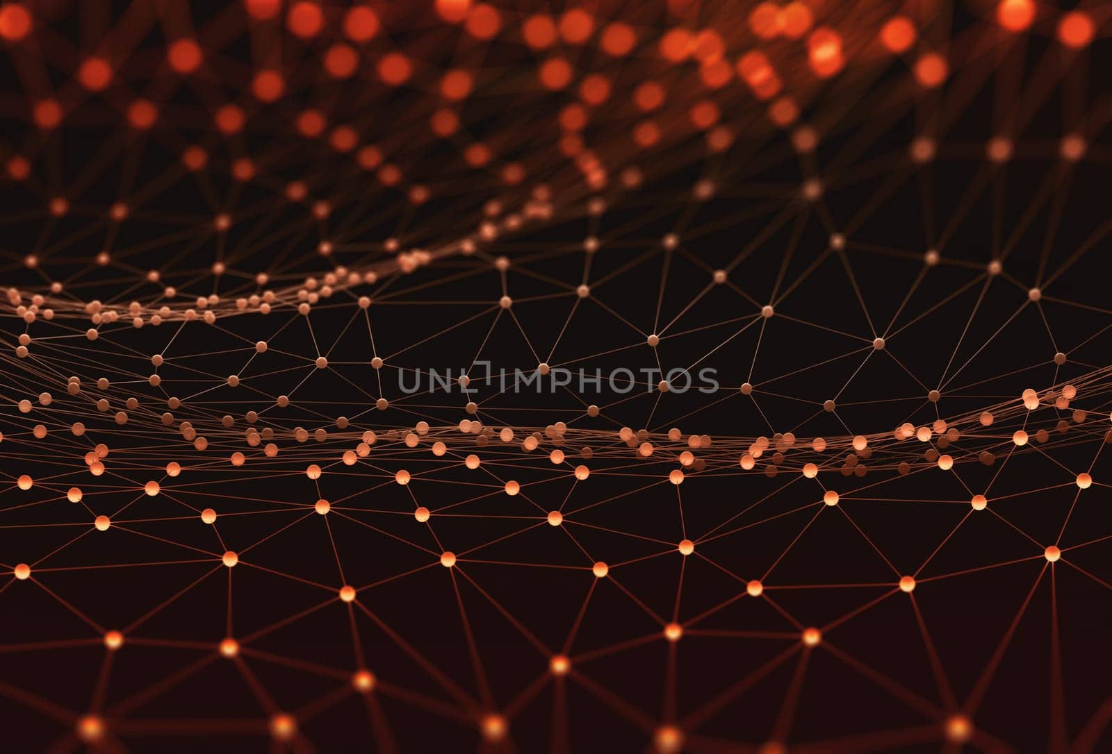 Abstract background in a concept of technology and science.