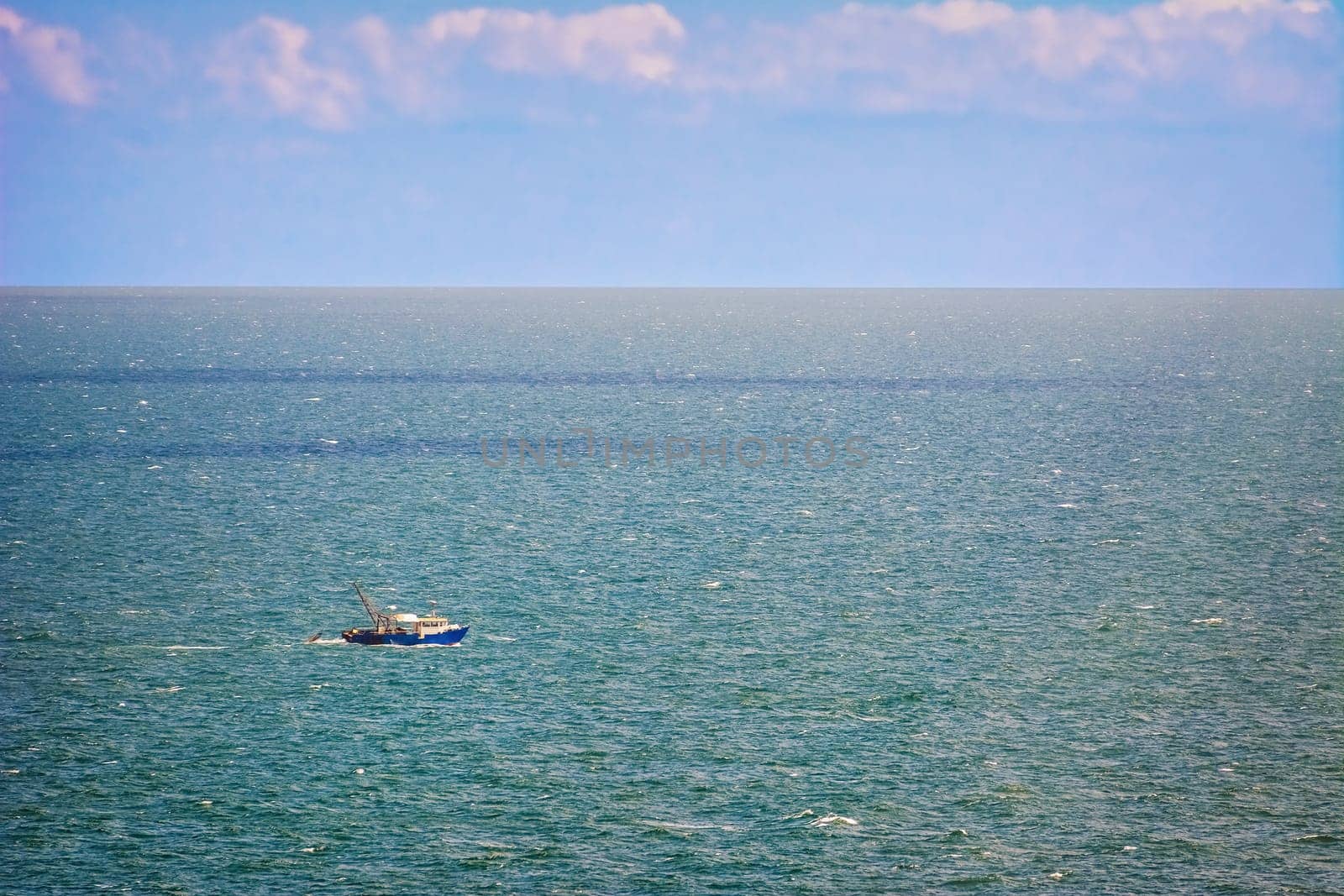 Small Fishing Boat in the Black Sea