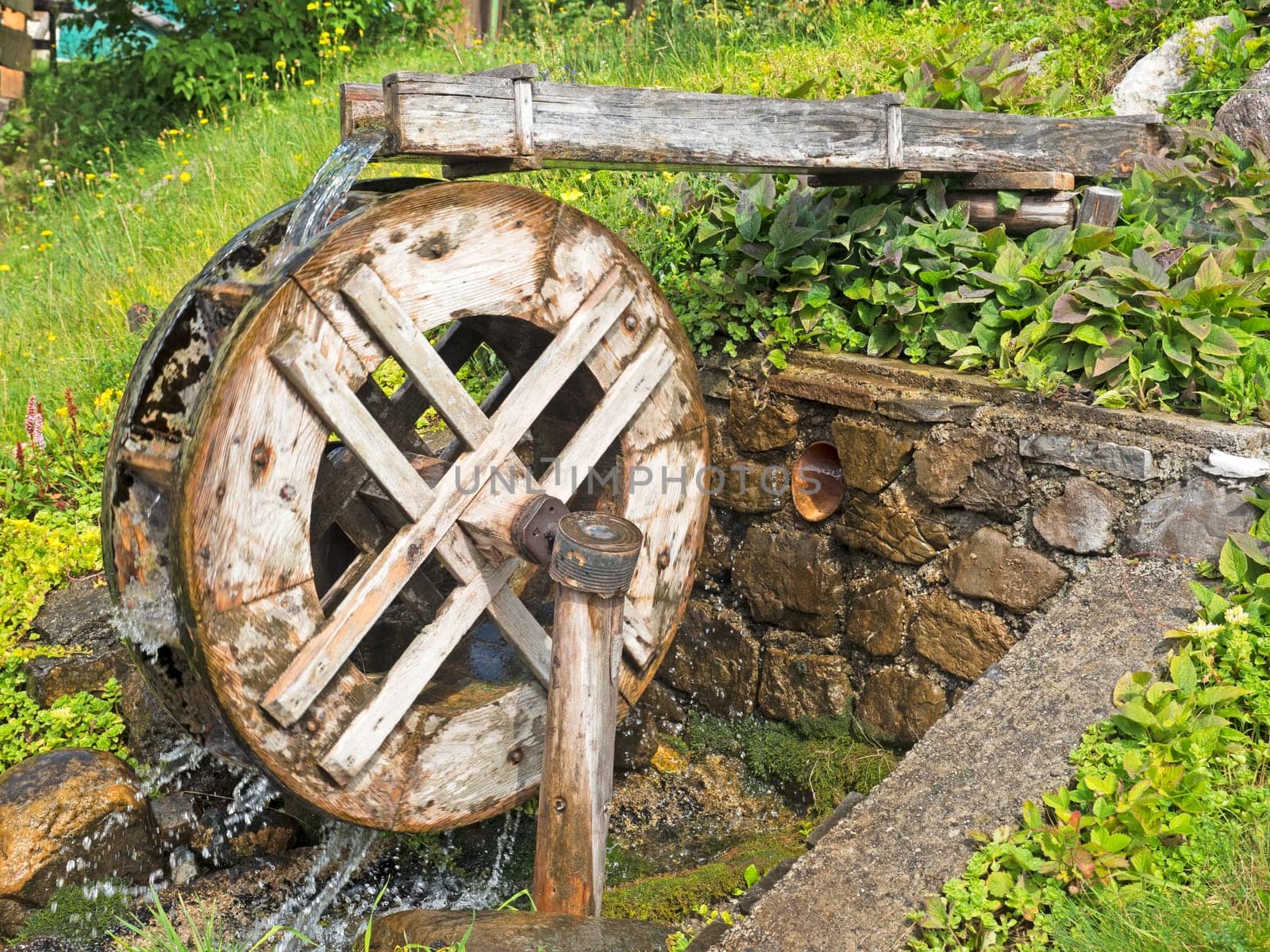Watermill by the creek
