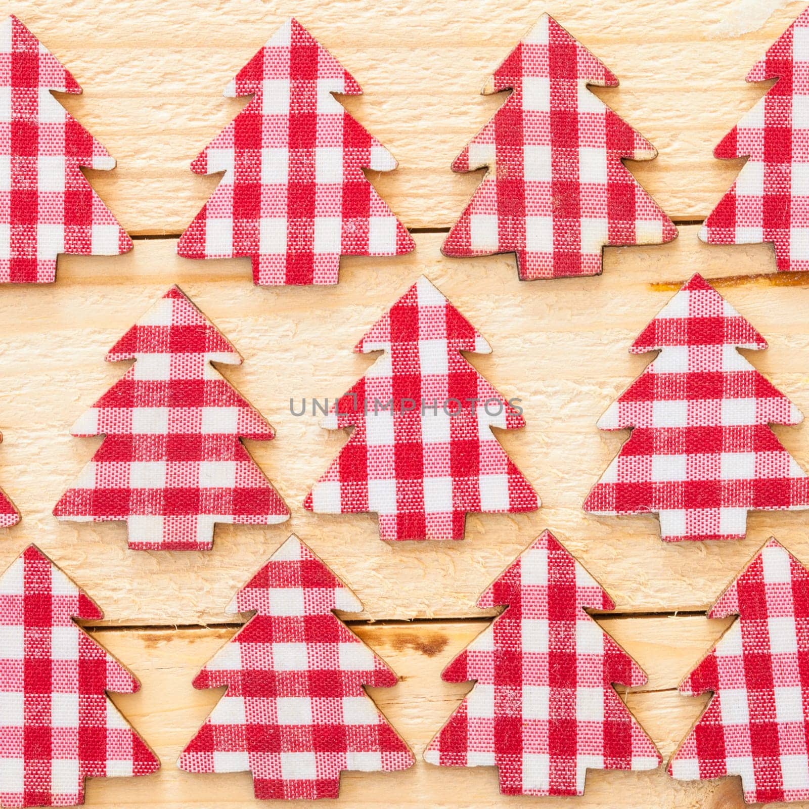 Rustic background for Christmas with colorful Christmas