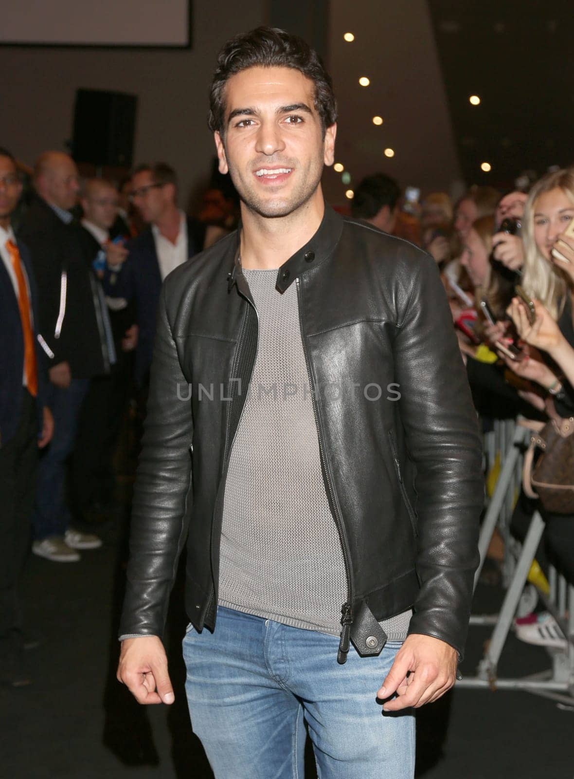Elyas M ' Barek at the  Fack ju Goehte 2 Cinematour at Cinemaxx Hamburg