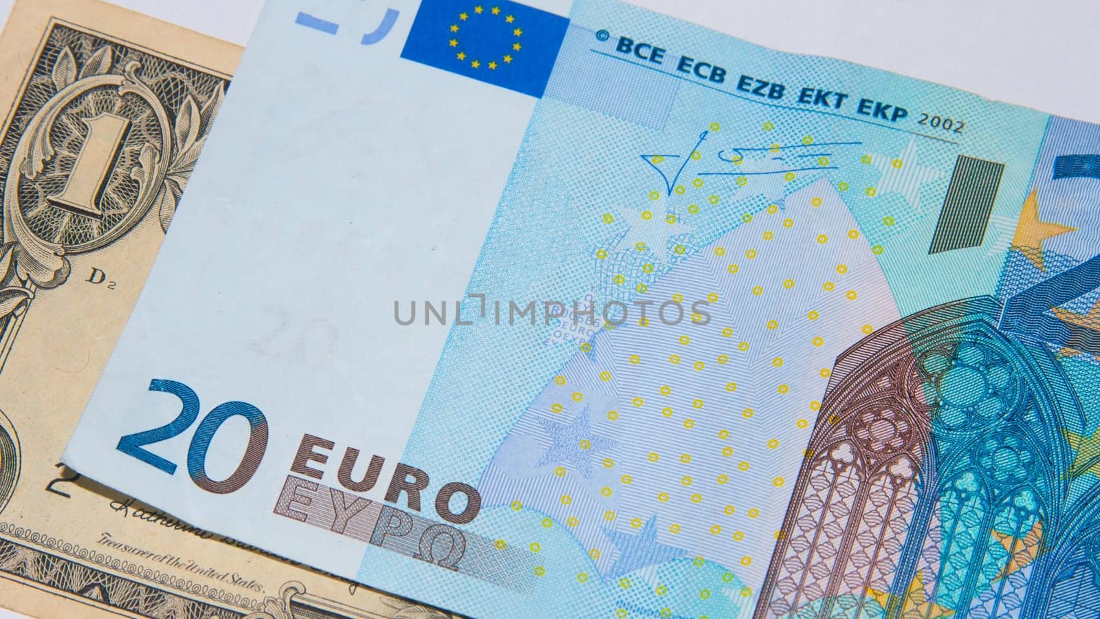 Dollar - Euro - Financial superpowers